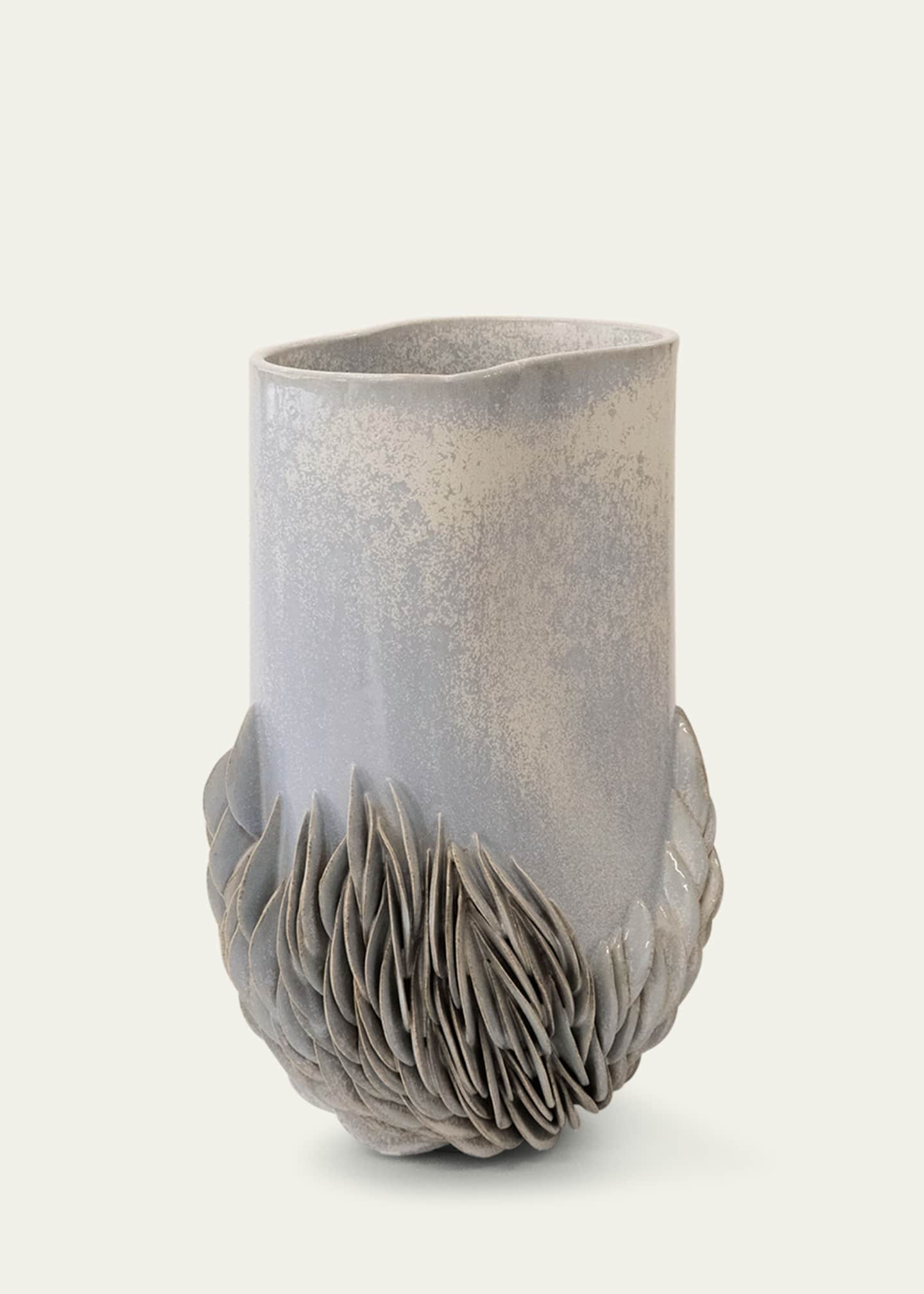 LORENE CAVAGNA CERAMIQUE Anemone Stoneware Vase, 16" Image 2 of 5