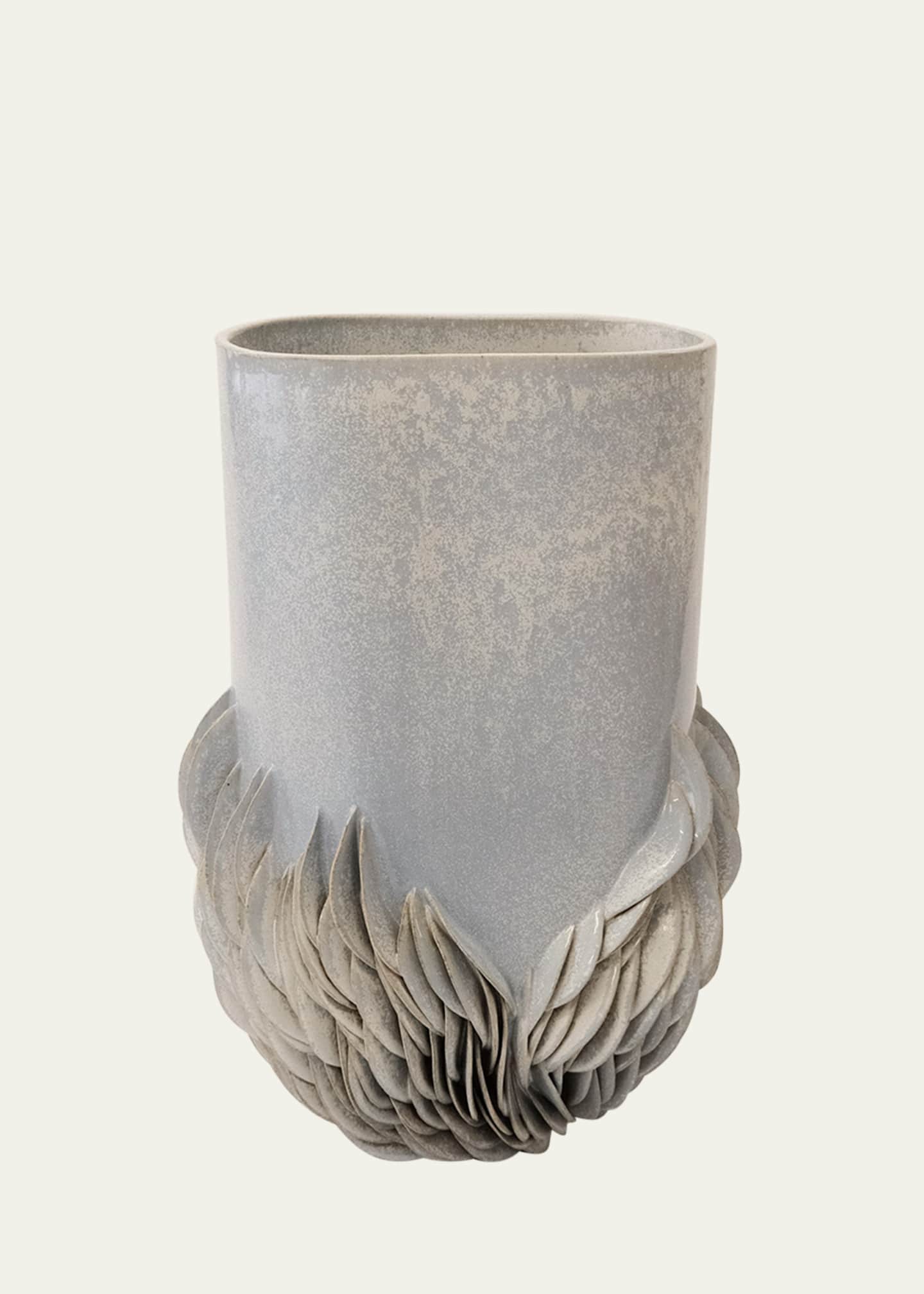 LORENE CAVAGNA CERAMIQUE Anemone Stoneware Vase, 16" Image 1 of 5