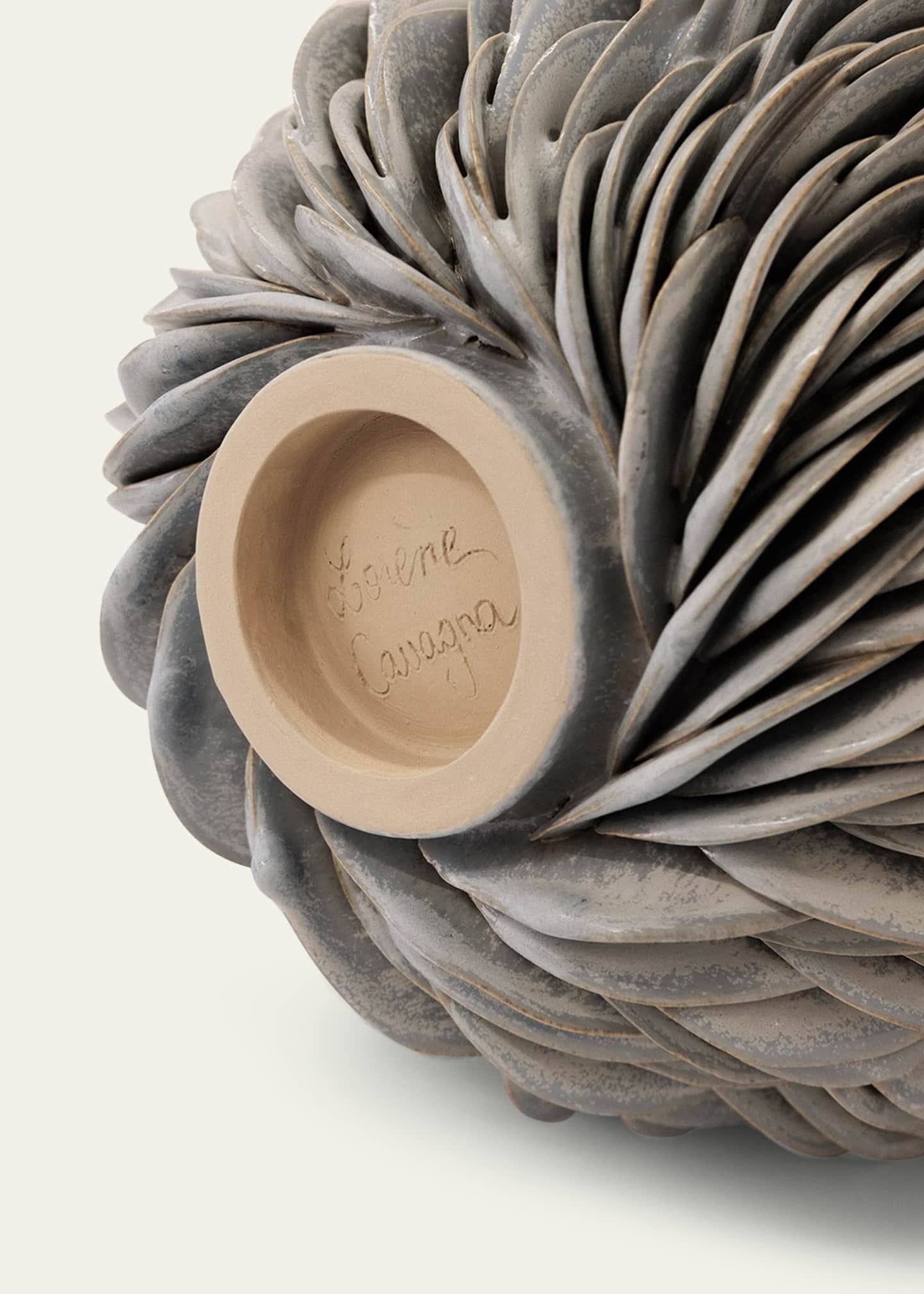 LORENE CAVAGNA CERAMIQUE Anemone Stoneware Vase, 16" Image 5 of 5