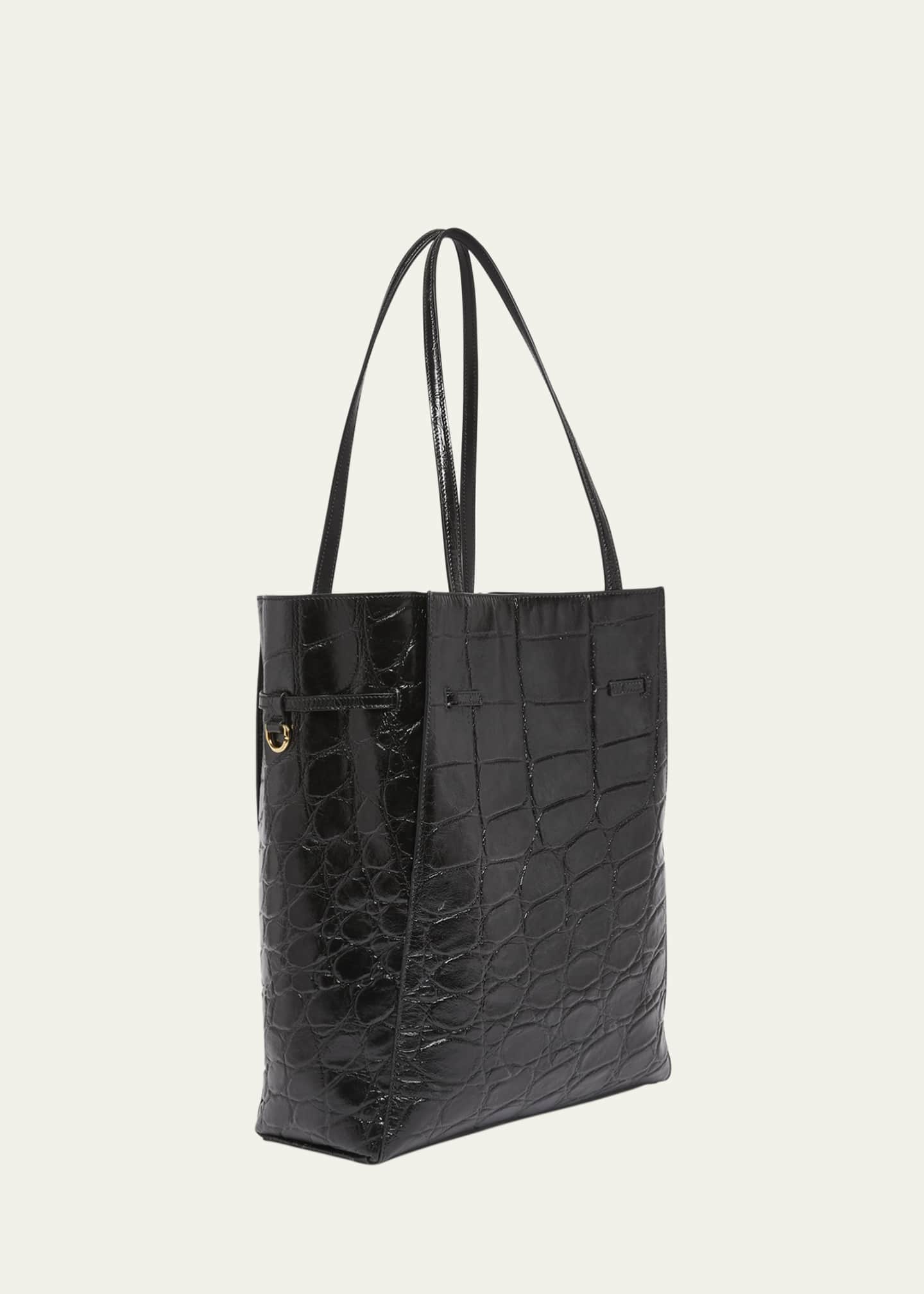 Givenchy Voyou Medium Tote Bag in Embossed Leather
