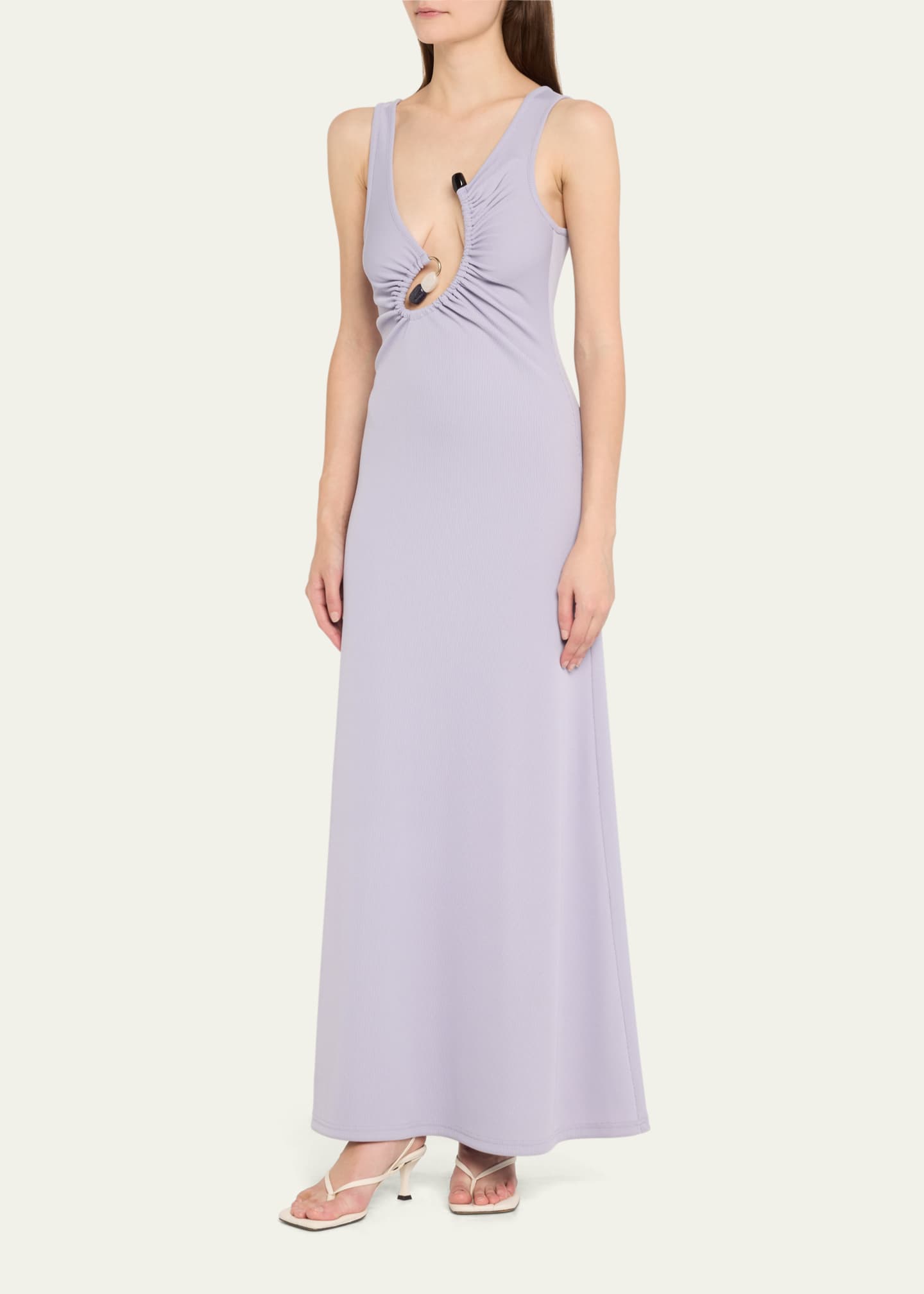 Christopher Esber Spiral Crystal Tank Maxi Dress Image 4 of 5