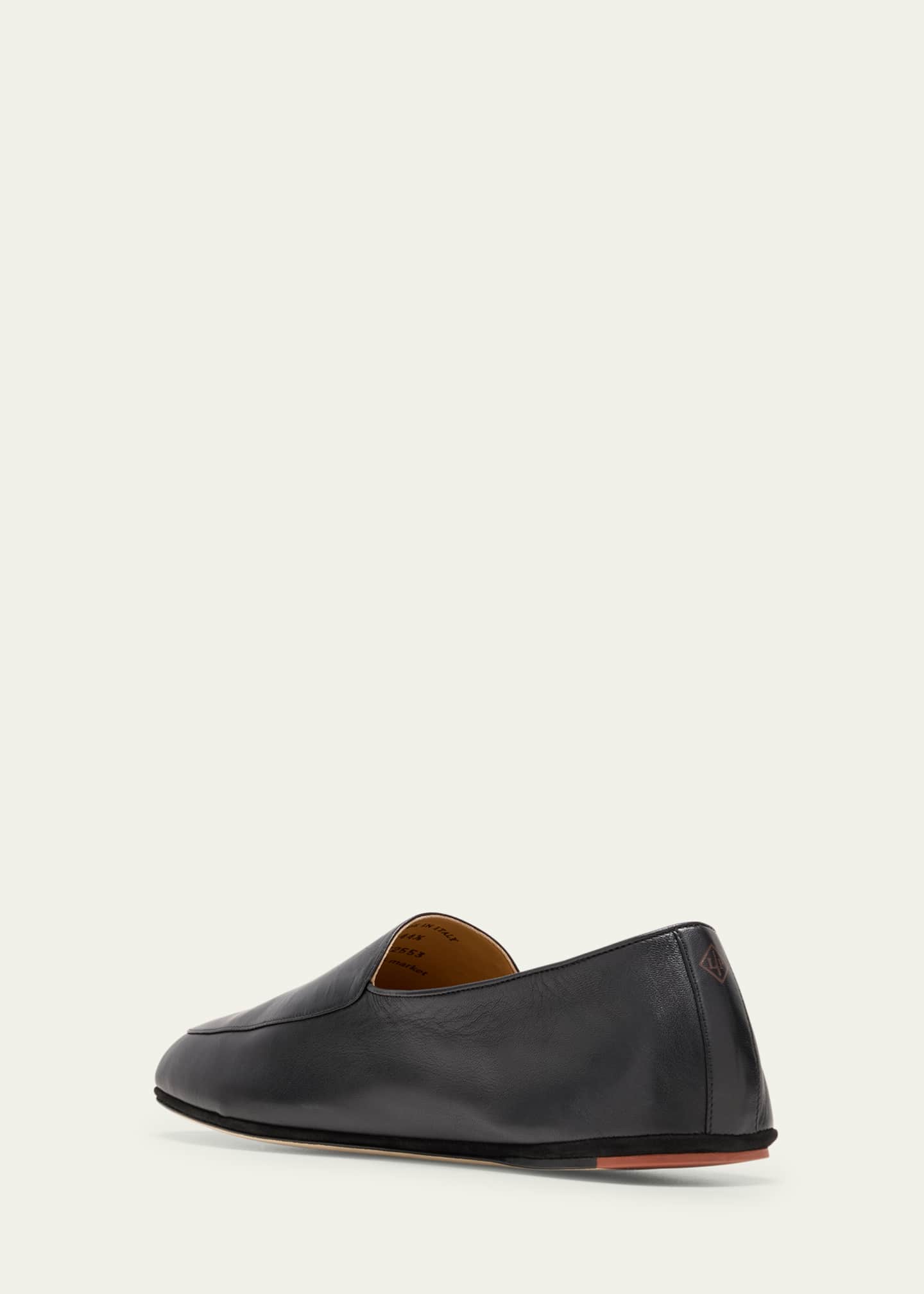 lambskin loafers