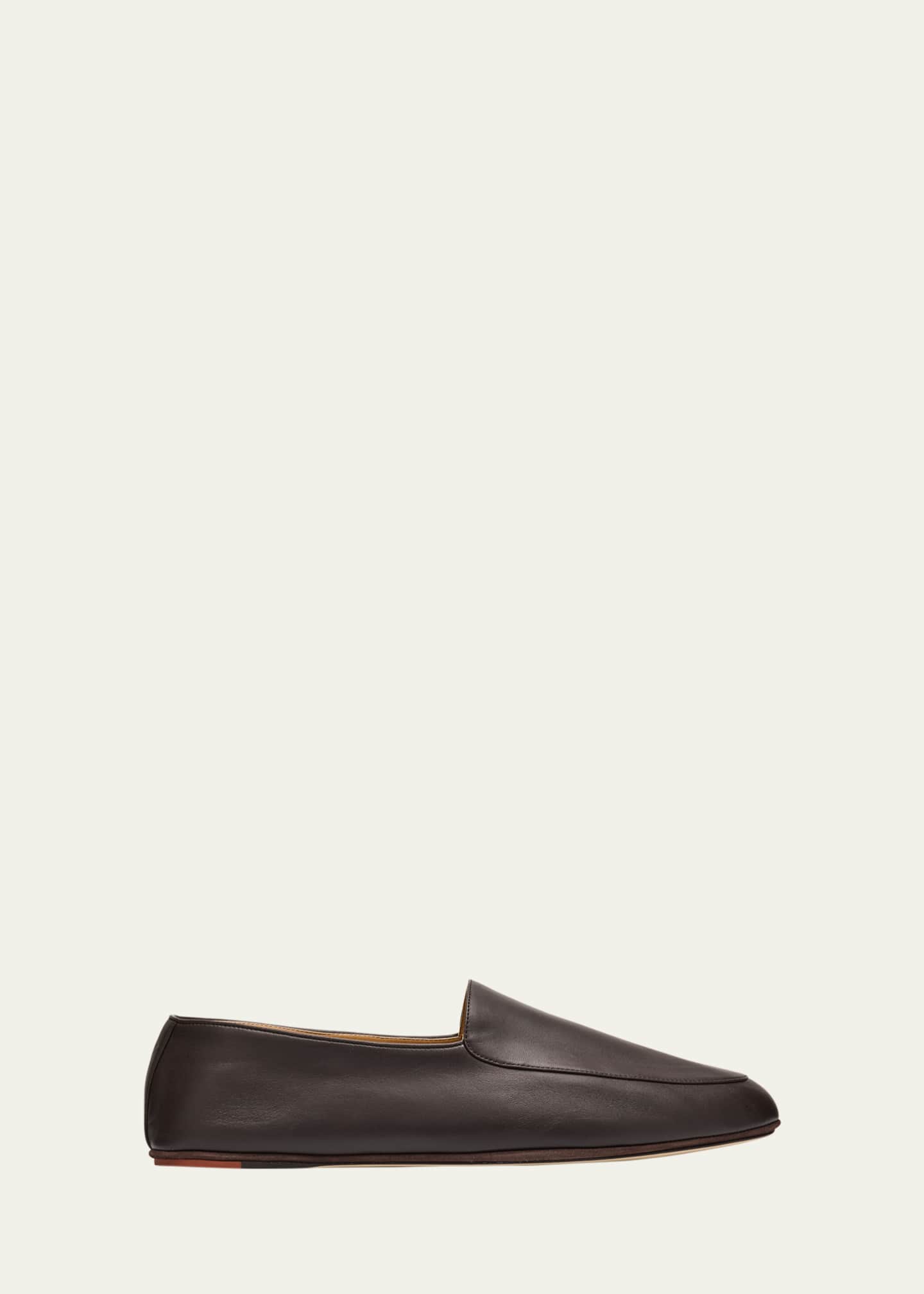 Loro Piana Men's Anton Walk Soft Lambskin Loafers Image 1 of 6