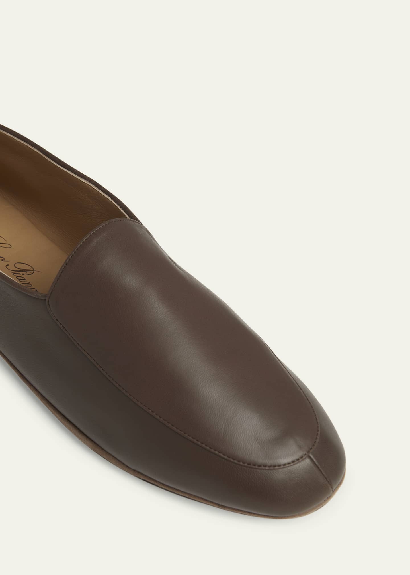 Loro Piana Men's Anton Walk Soft Lambskin Loafers - Bergdorf Goodman