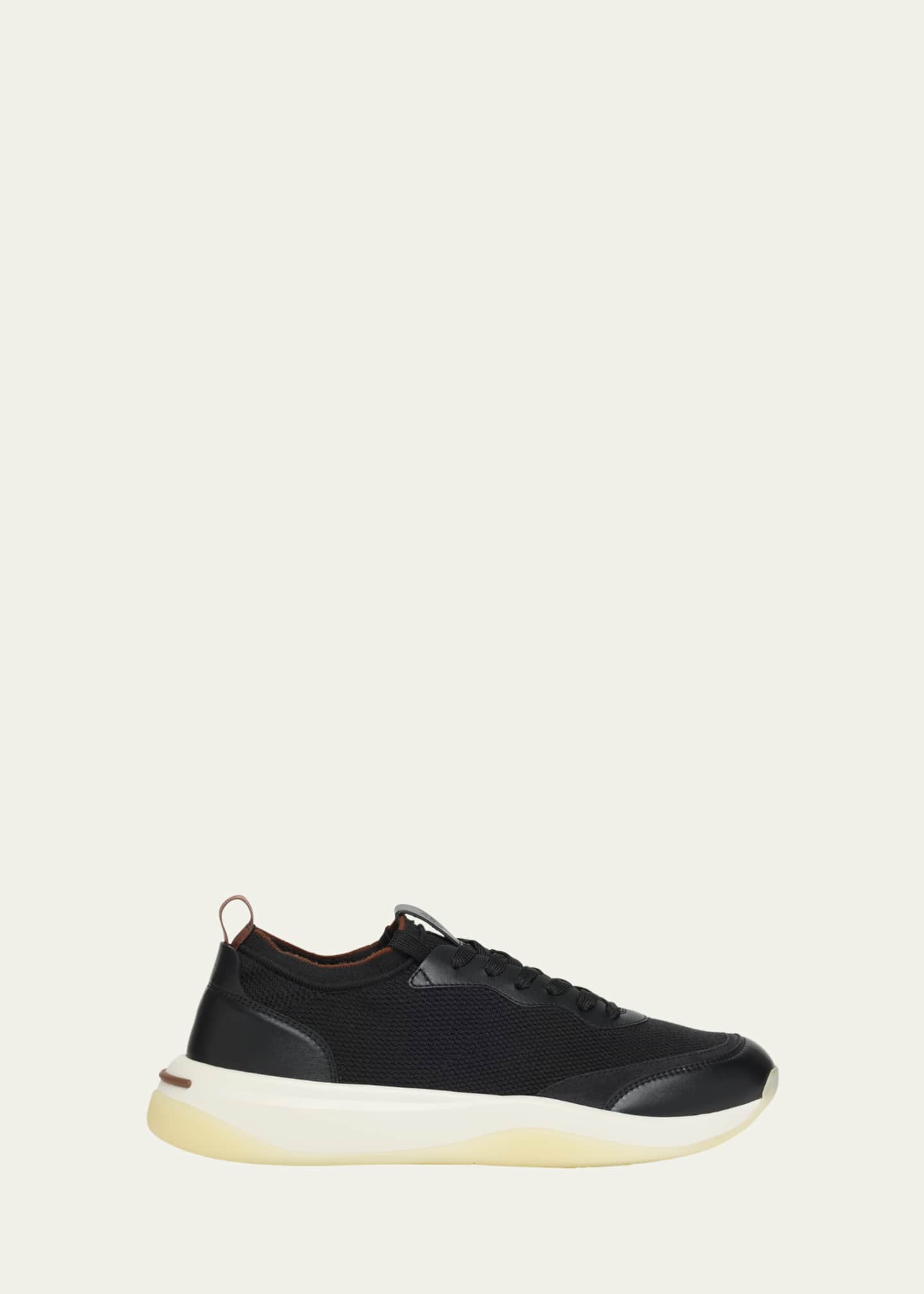Loro Piana Men's Walk Wish Knit Sneakers Image 1 of 5