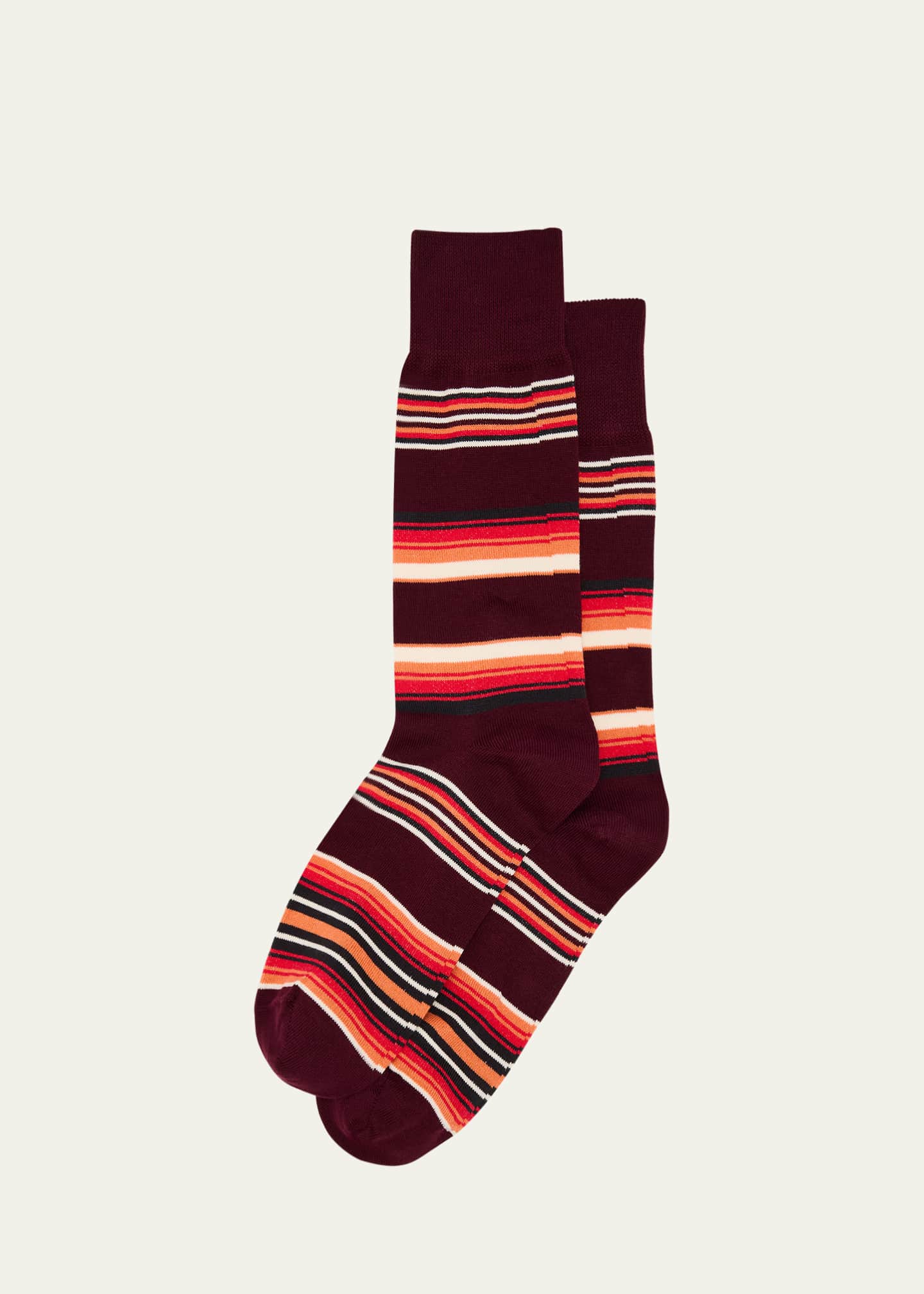 Paul Smith Men's Howard Stripe Crew Socks Image 1 of 2