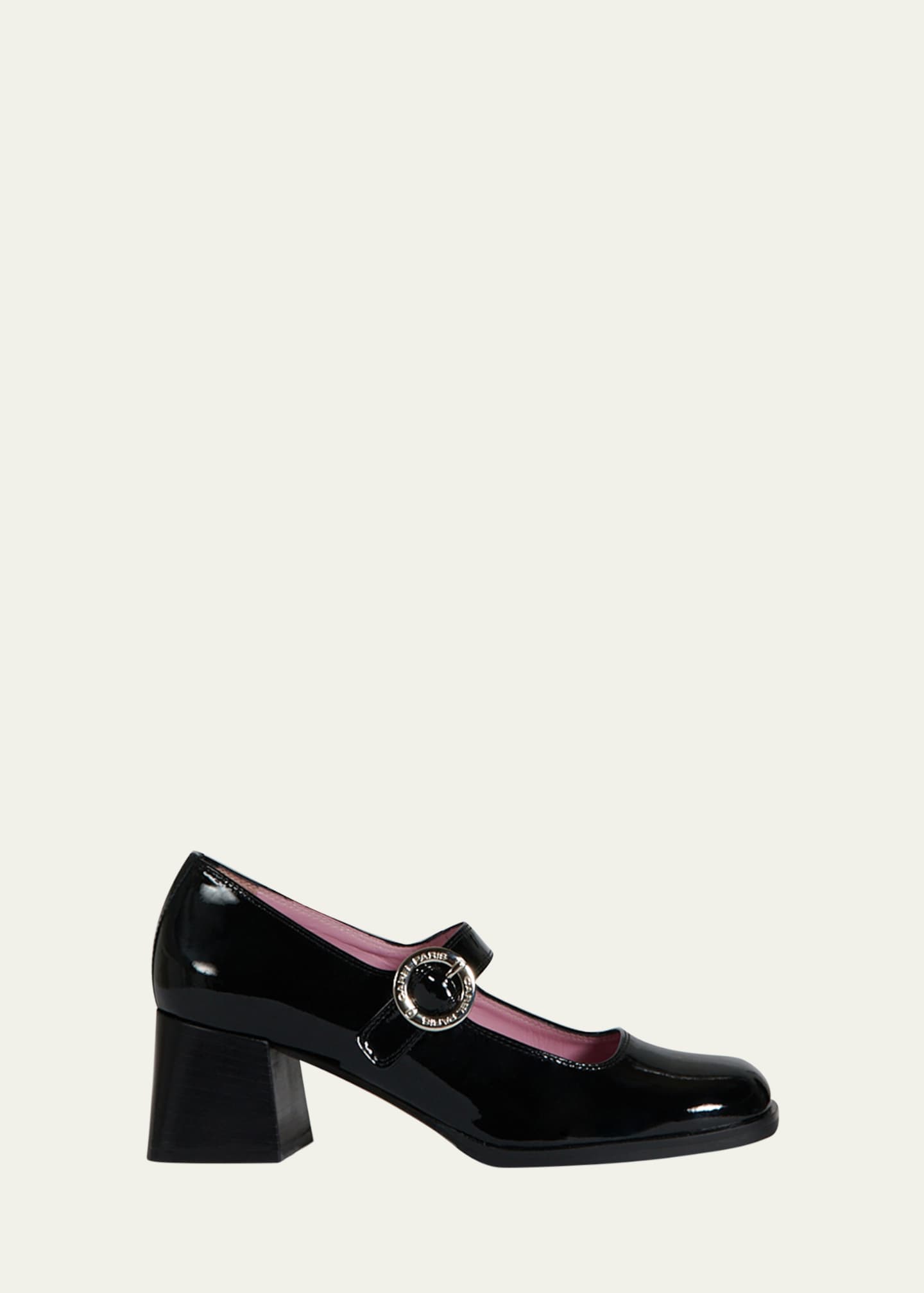 Carmen Patent Mary Jane Pumps