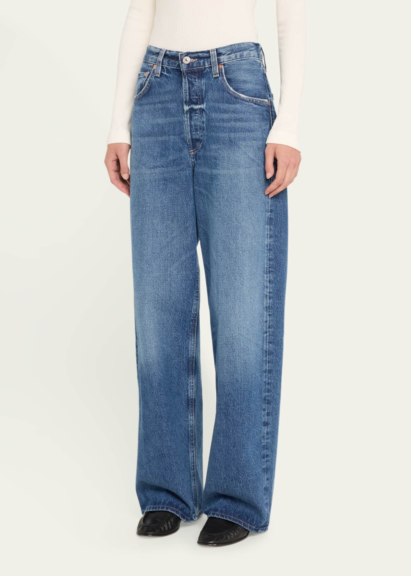 Citizens of Humanity Ayla Baggy Cropped Jeans Image 4 of 5