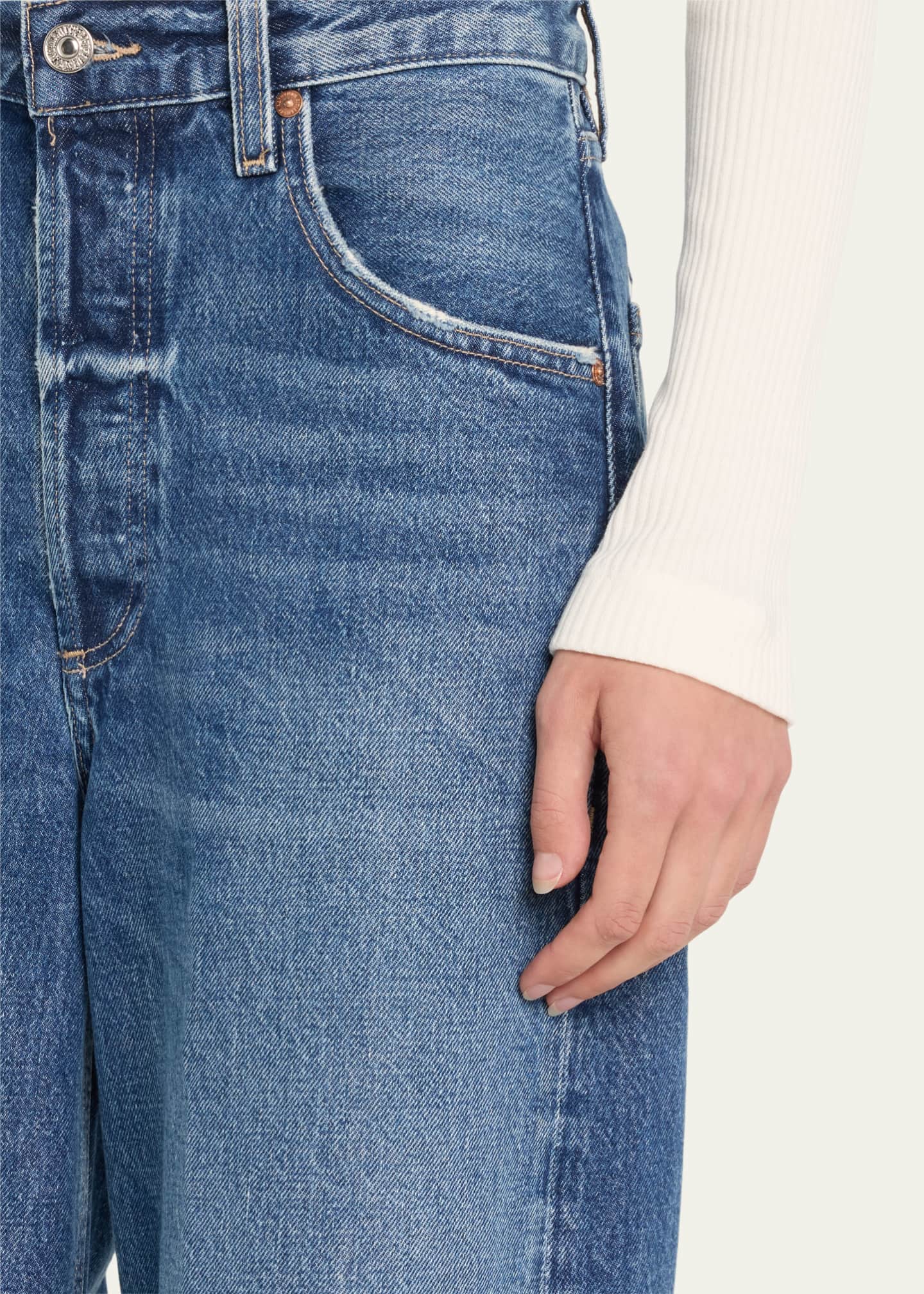 Citizens of Humanity Ayla Baggy Cropped Jeans Image 5 of 5