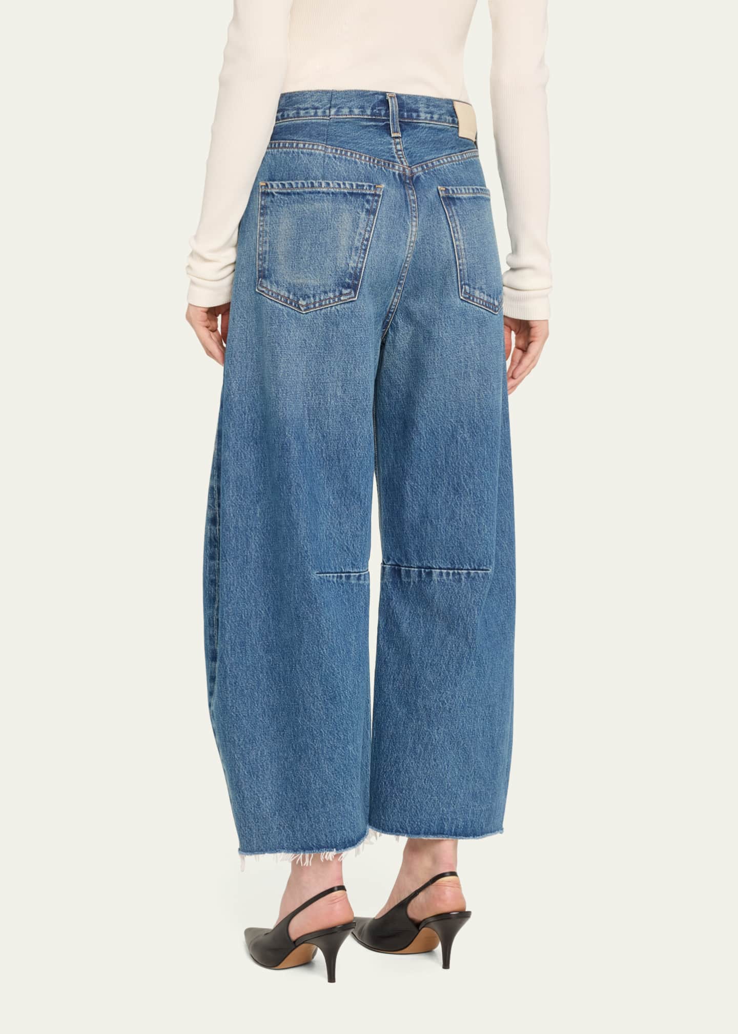 Citizens of Humanity Horseshoe Frayed Jeans Image 3 of 4