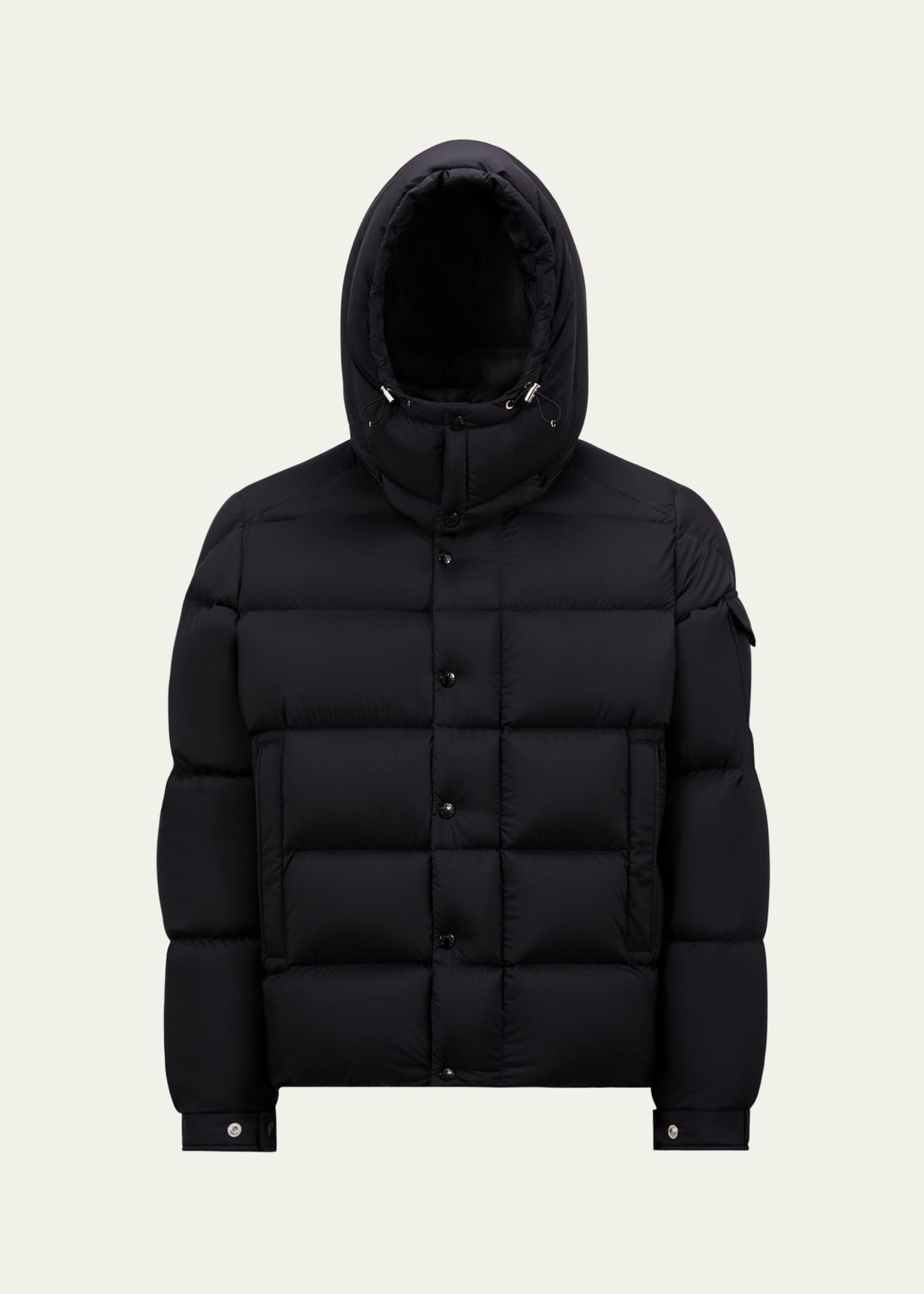 Moncler Vezere Short Down Jacket Black
