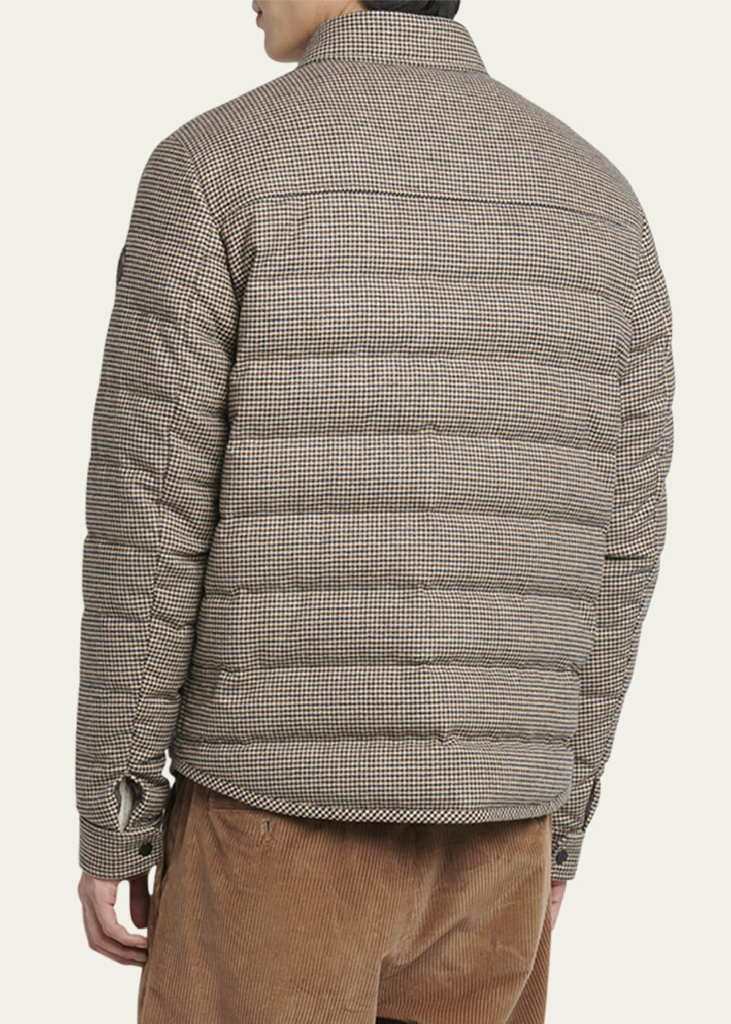 Moncler houndstooth jacket store