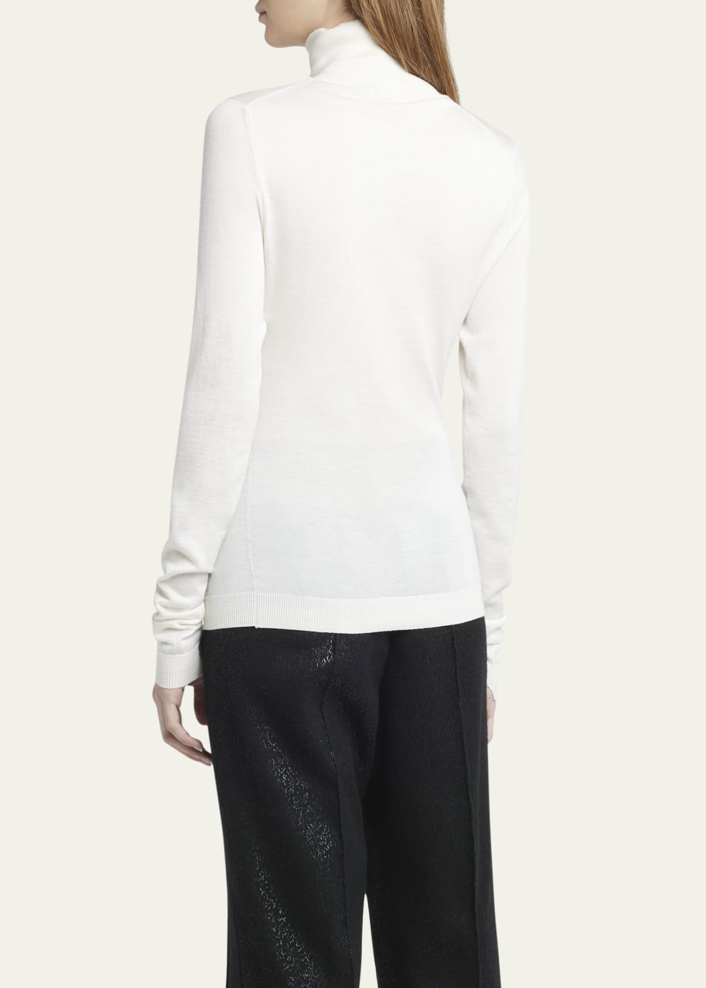 Giorgio Armani Black Silk Sweater