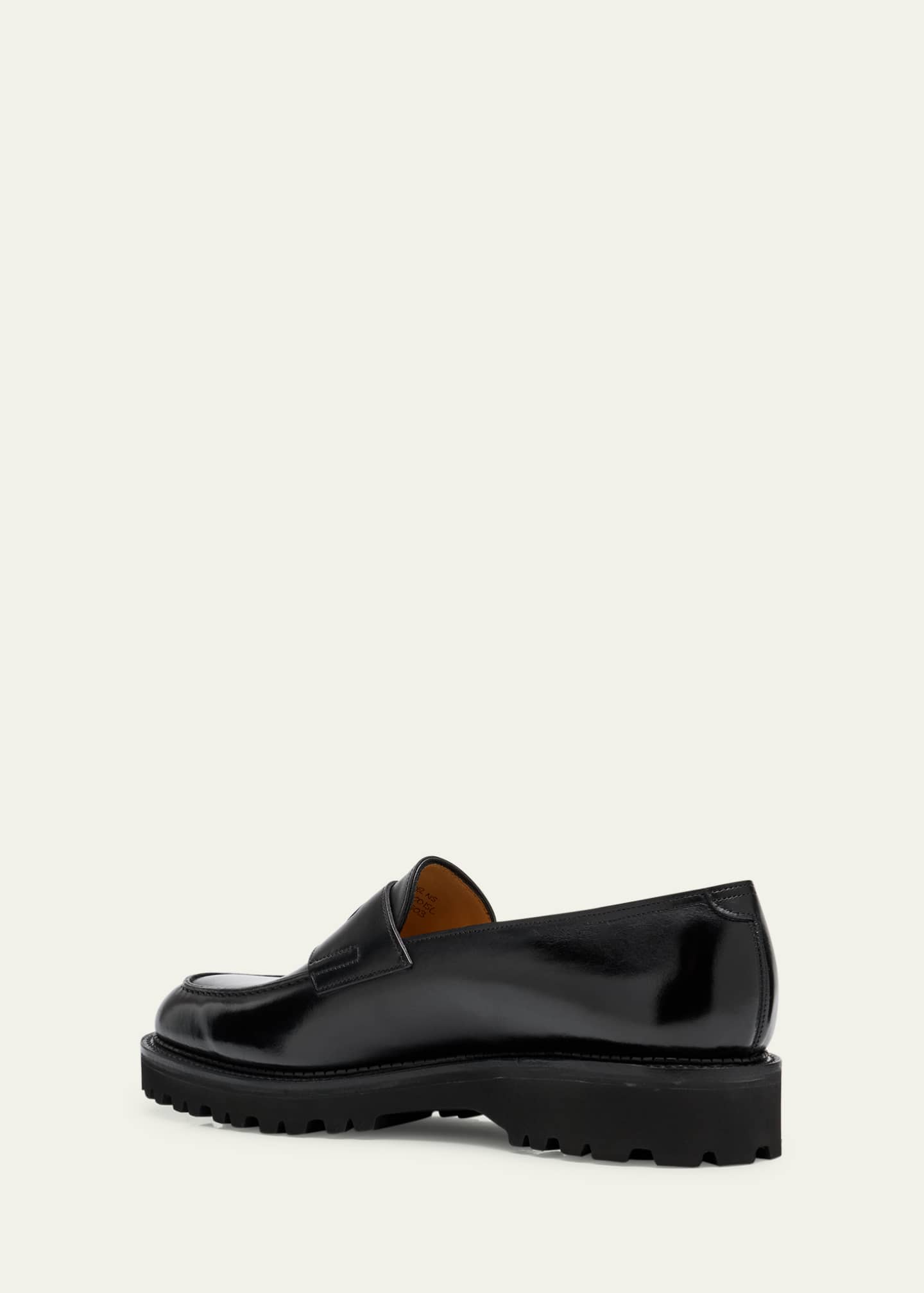 John Lobb Men's Lopez Leather Penny Loafers Image 2 of 5