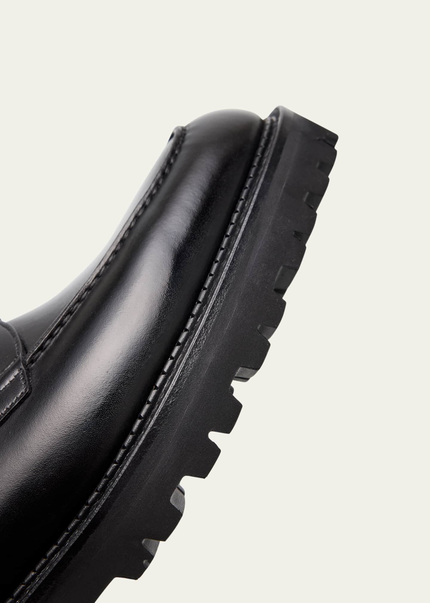 John Lobb Men's Lopez Leather Penny Loafers Image 5 of 5