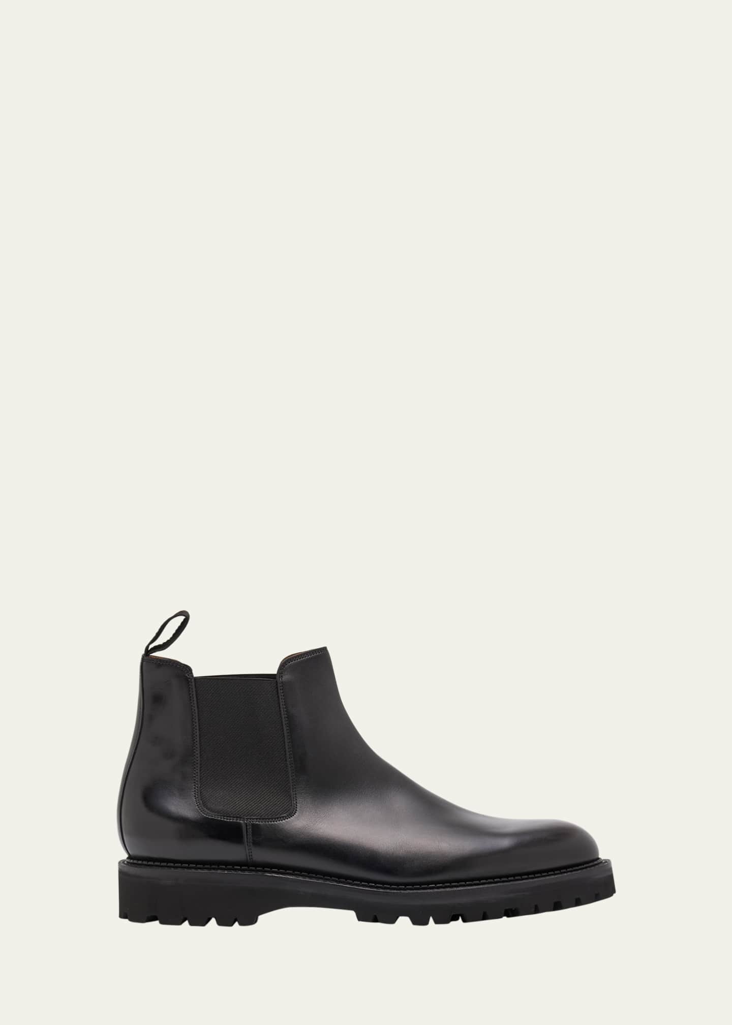 【限定セール！】 John Lobb Boots Chelsea Lug-Sole Leather Lawry Men's 靴