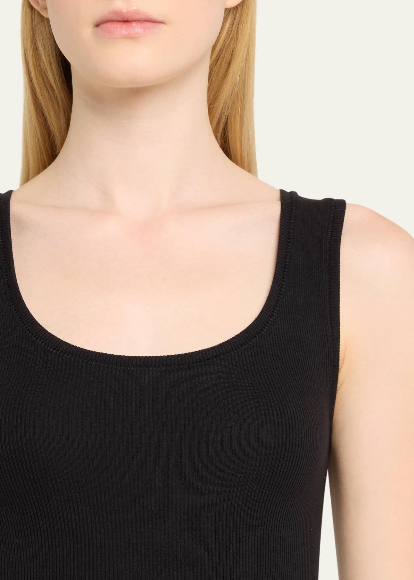 Débardeur Femme Koton - Col Carré Finitions Volantées - 95% Coton