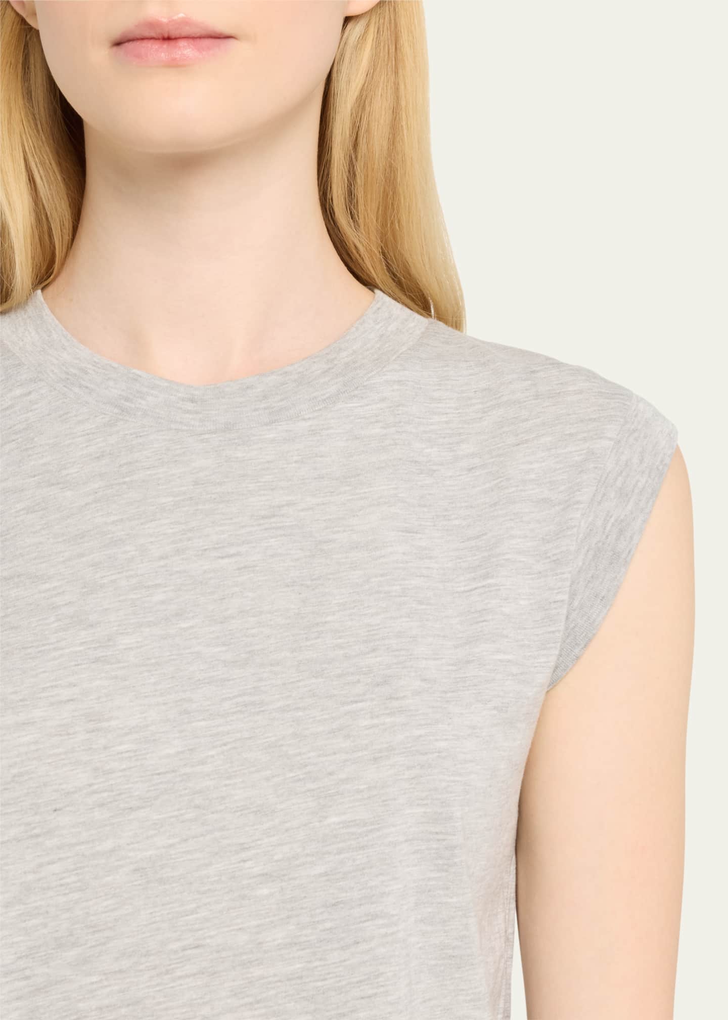 Eterne Square-Neck Cropped Tank Top Image 5 of 5