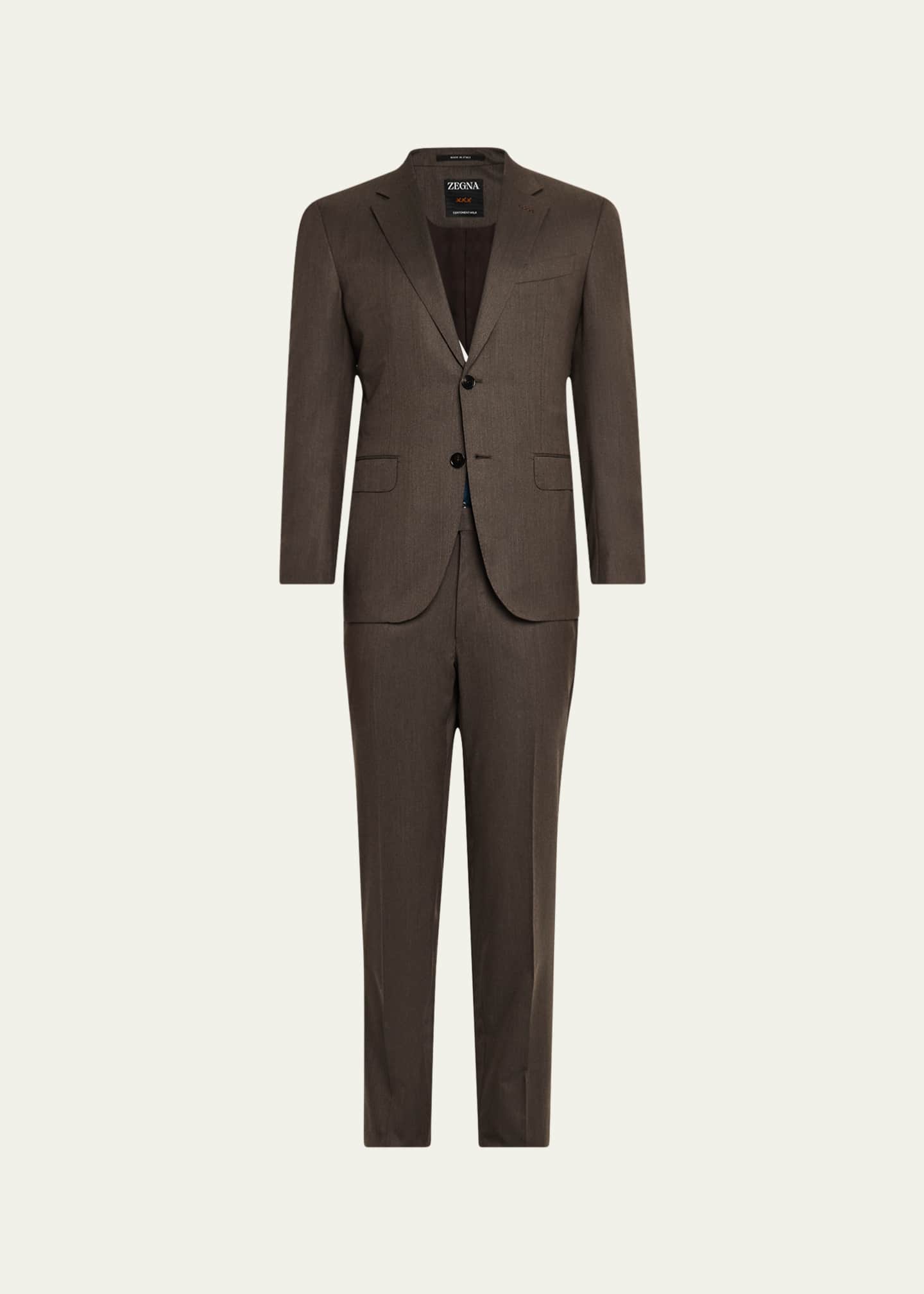 Men's Centoventimila Solid Suit