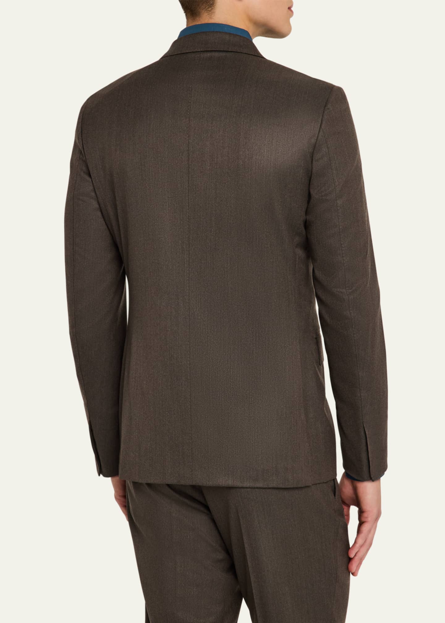 Men's Centoventimila Solid Suit - Thumbnail 5