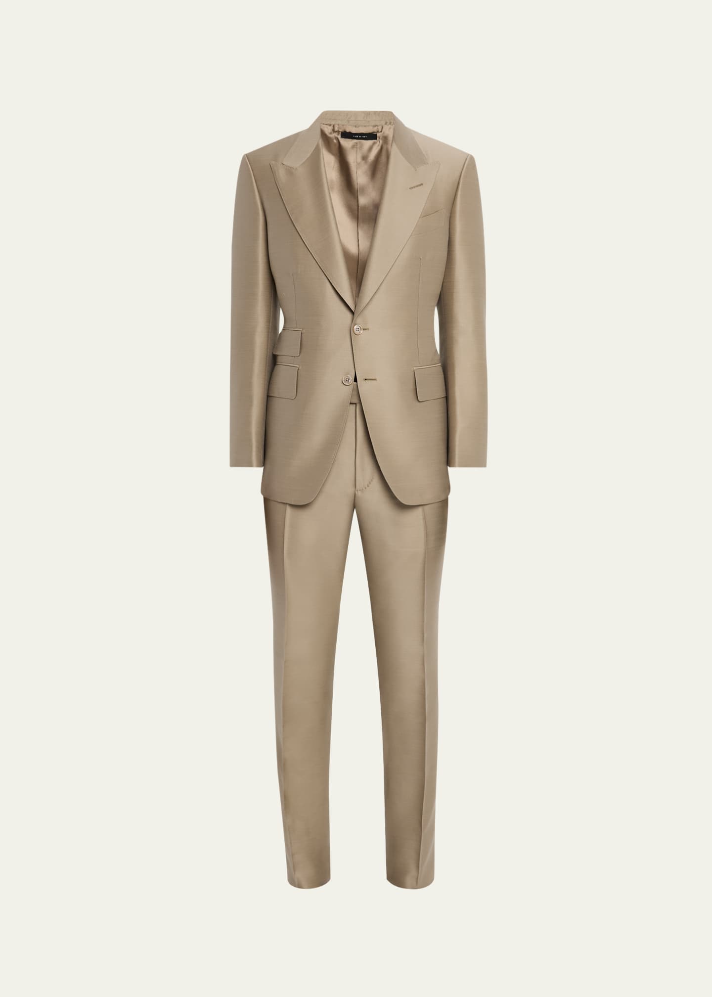 TOM FORD Men's Shelton Mohair-Silk Twill Suit Image 1 of 8