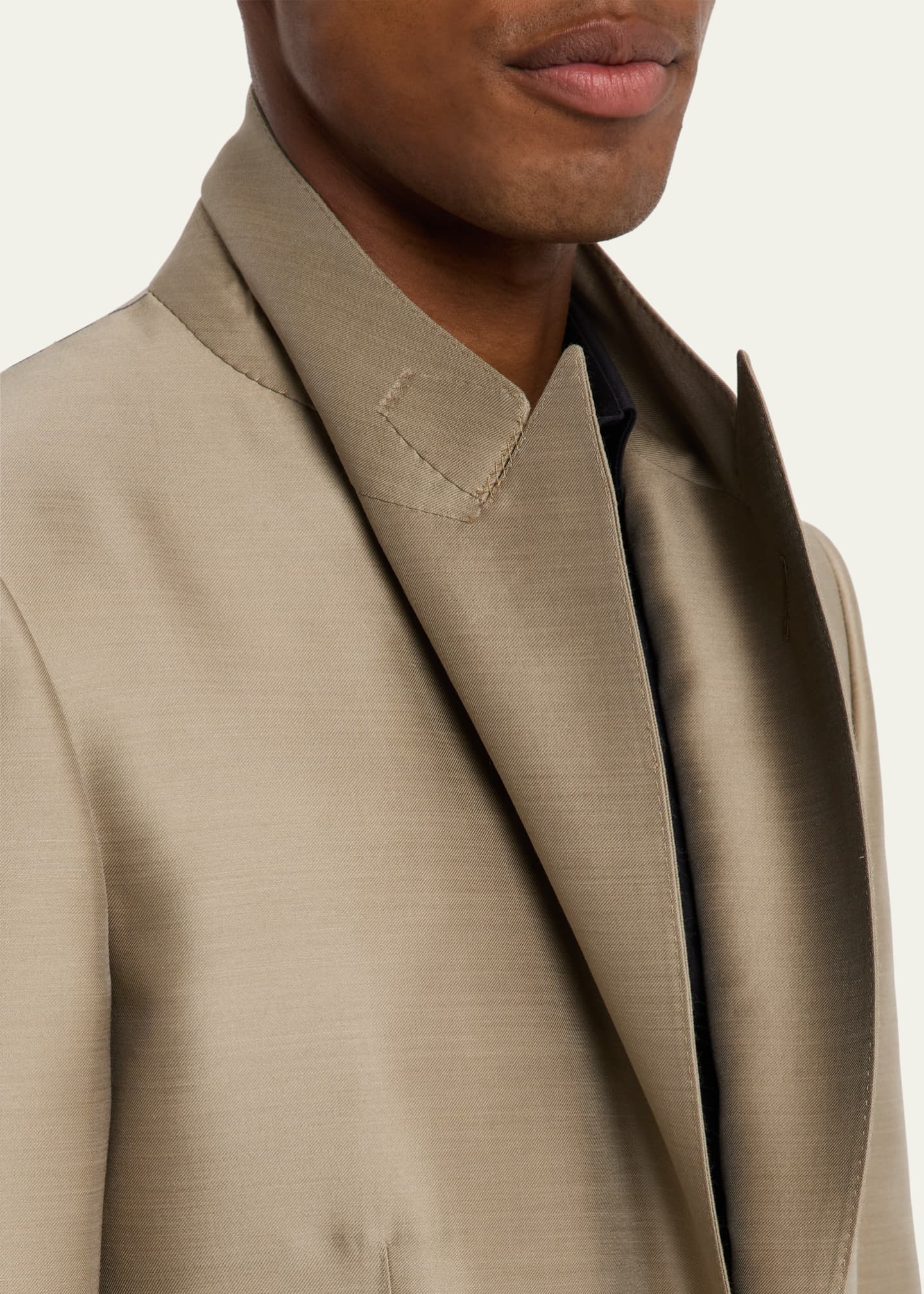 TOM FORD Men's Shelton Mohair-Silk Twill Suit Image 8 of 8