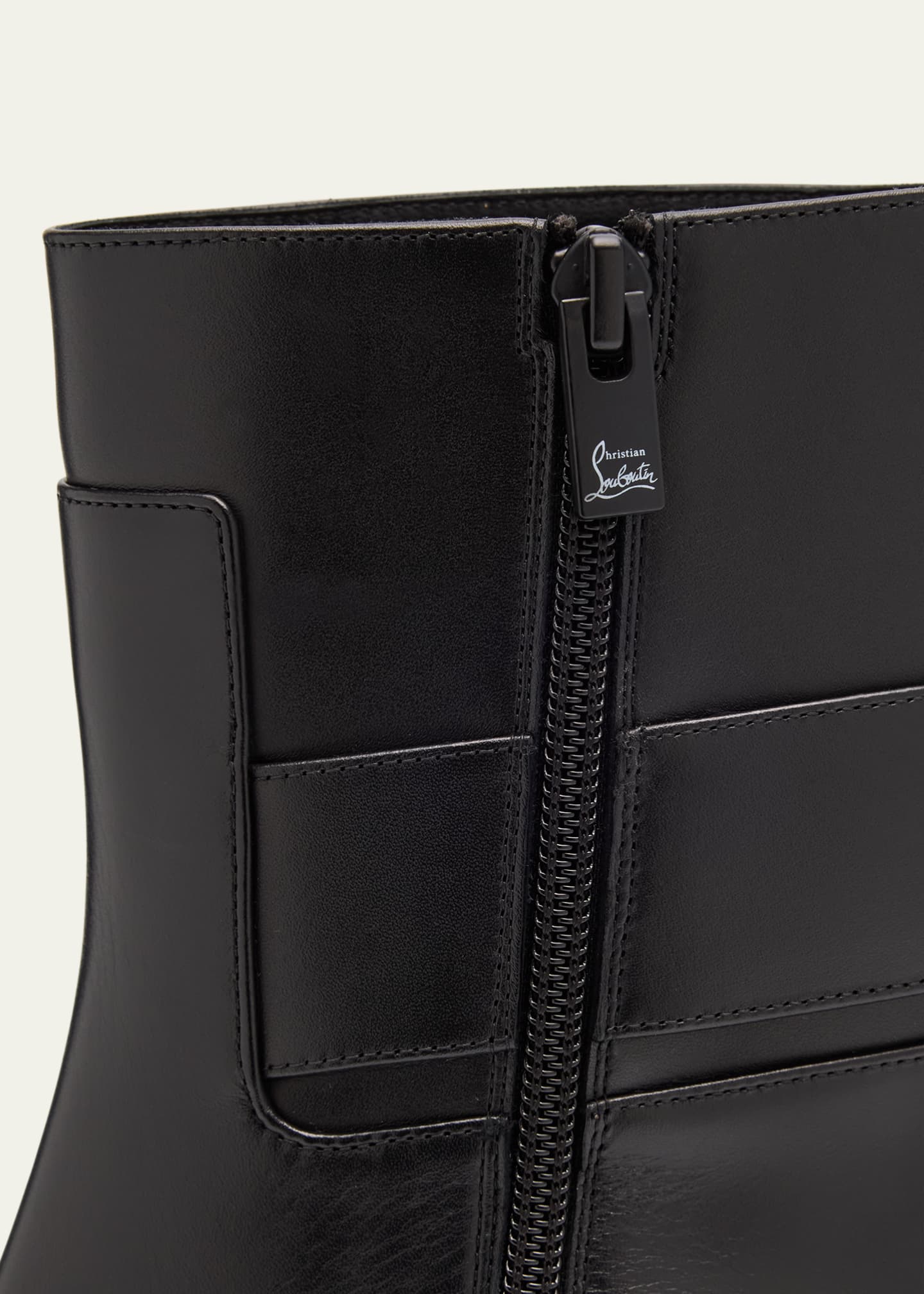 Christian Louboutin Lock 70mm Booties Image 6 of 6
