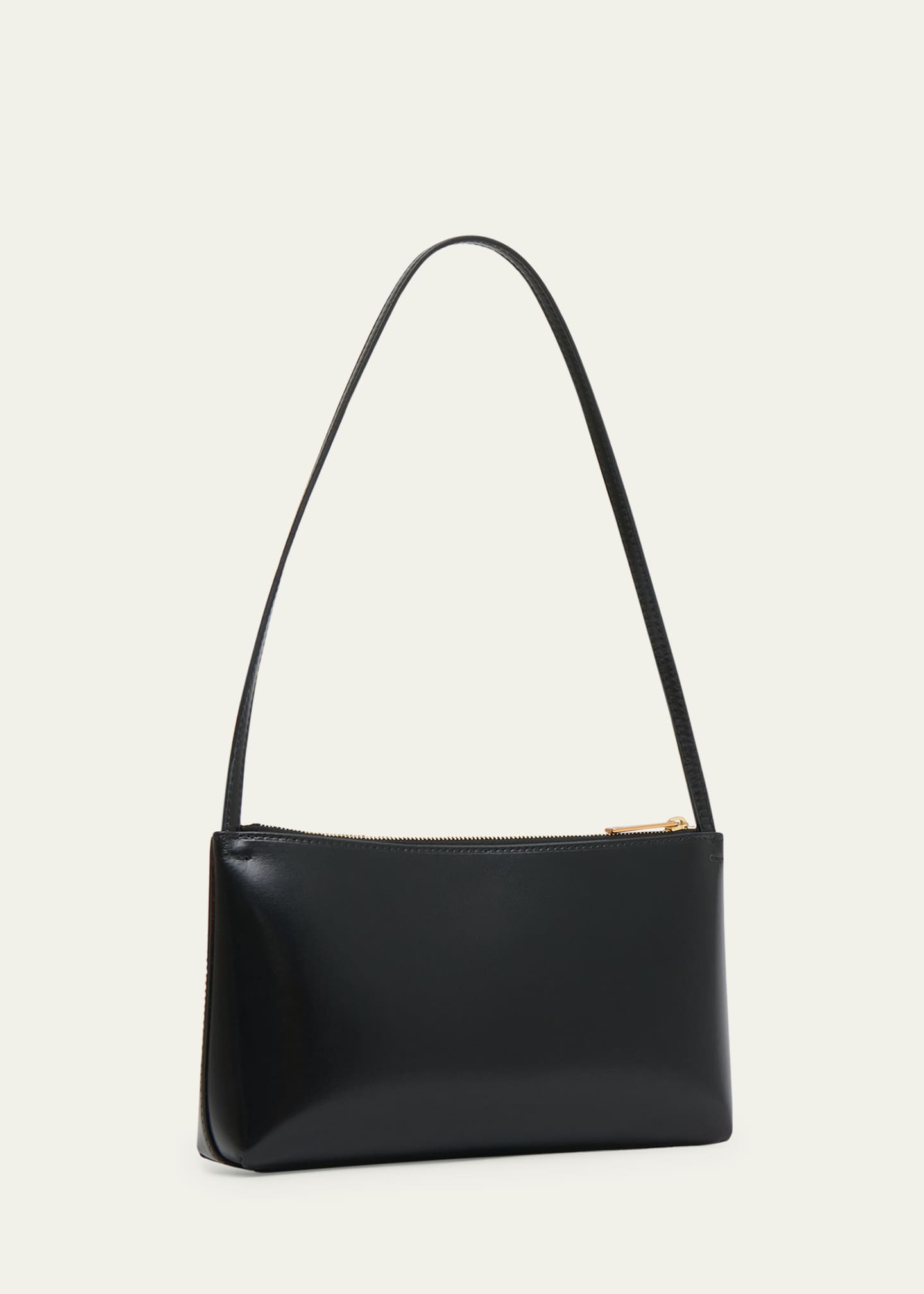 Mansur Gavriel Gaia Zip Leather Shoulder Bag Image 3 of 5