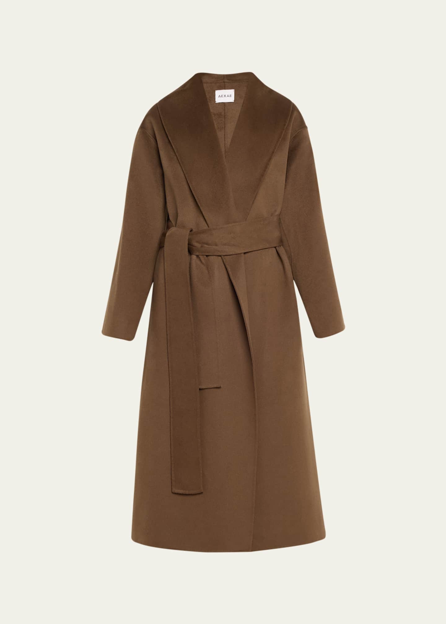 Cashmere Wrap Coat