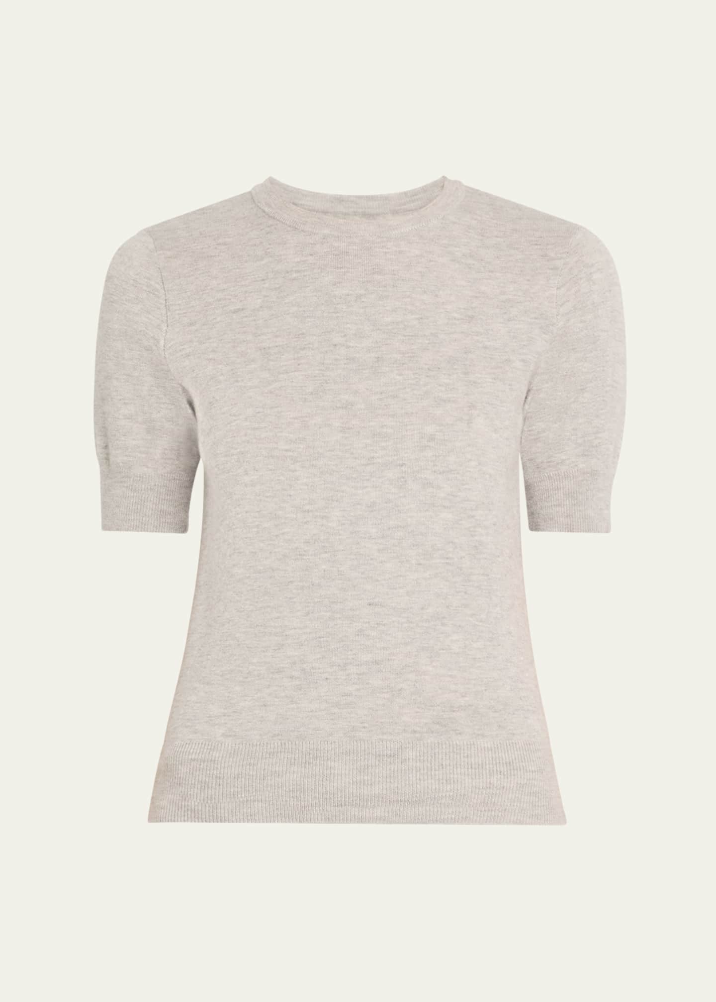 AEXAE Crewneck Cashmere T-Shirt Image 1 of 5