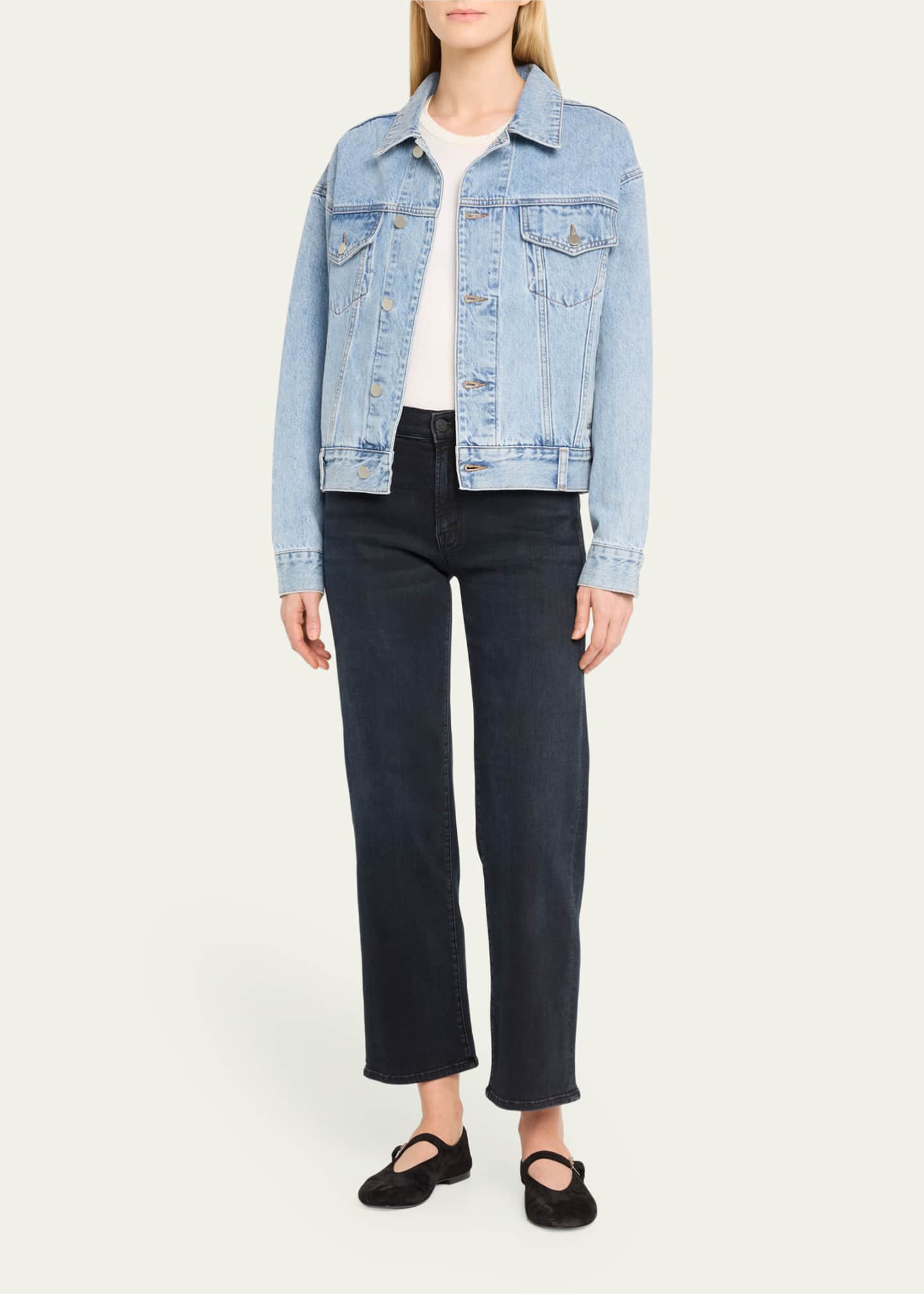 AEXAE Classic Denim Jacket Image 2 of 5