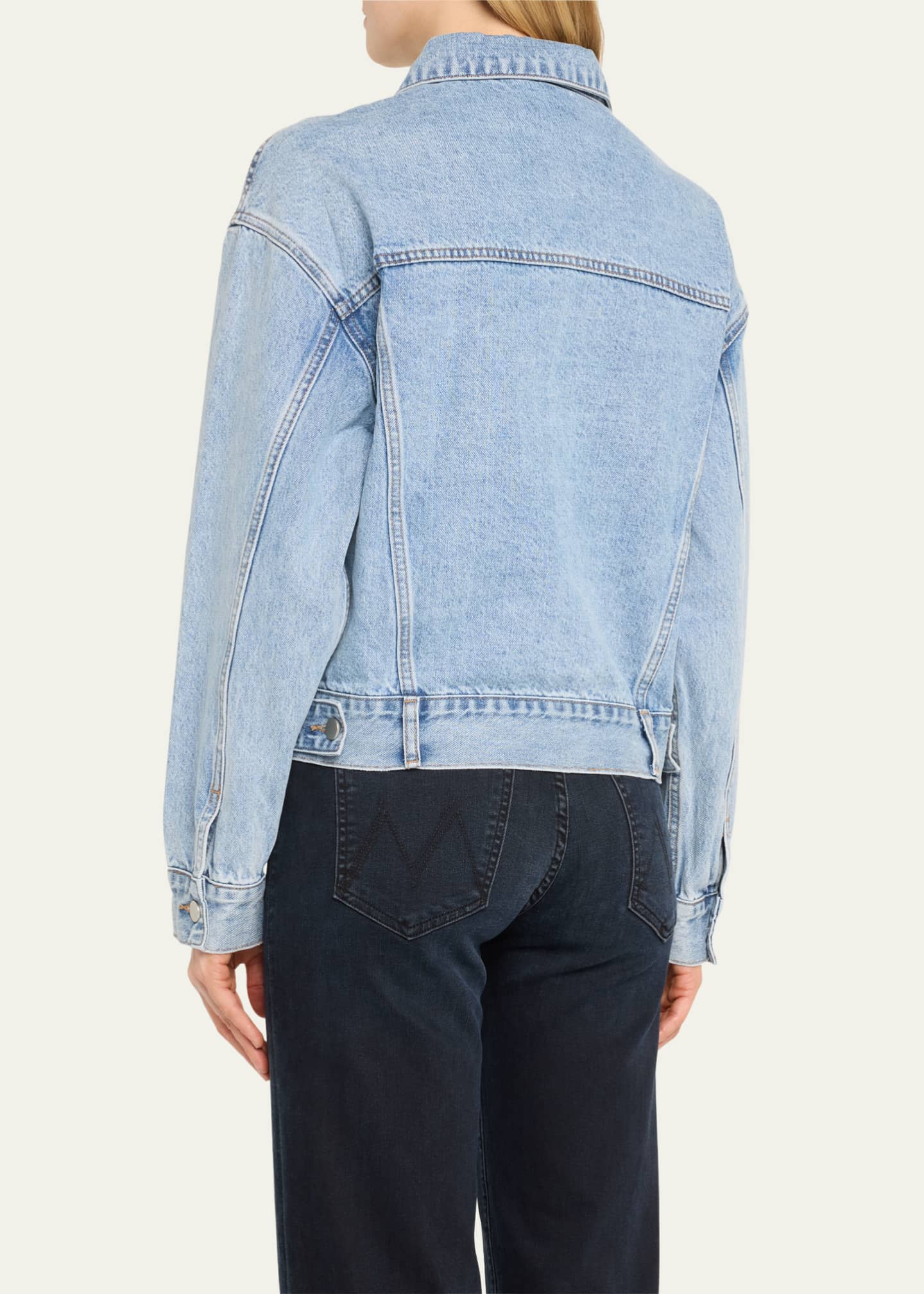 AEXAE Classic Denim Jacket Image 3 of 5