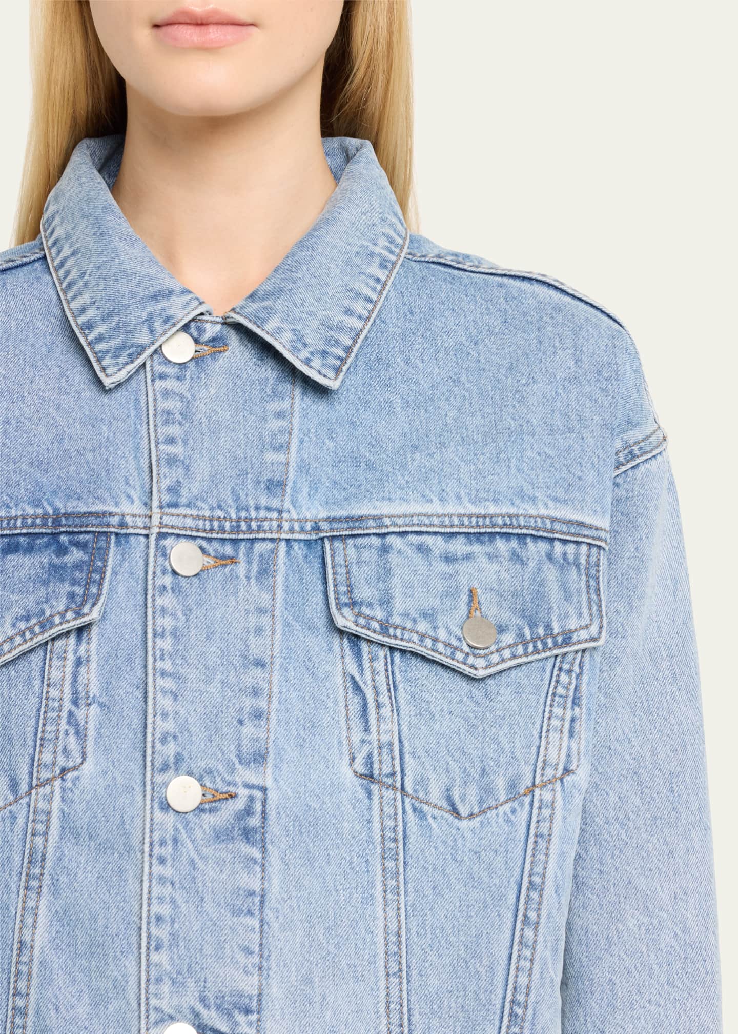 AEXAE Classic Denim Jacket Image 5 of 5