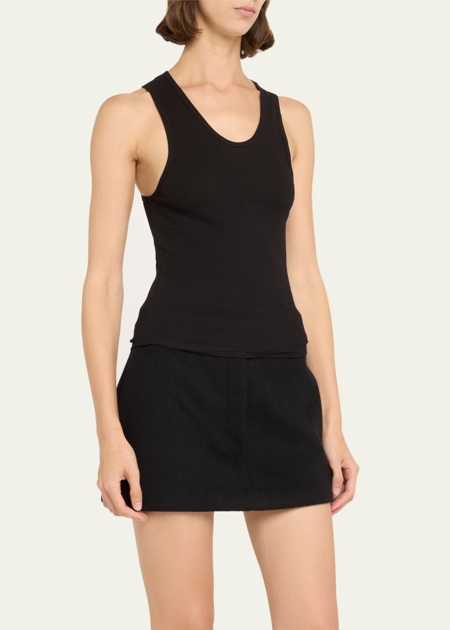 AEXAE Rib-Knit Tank Top Image 4 of 5