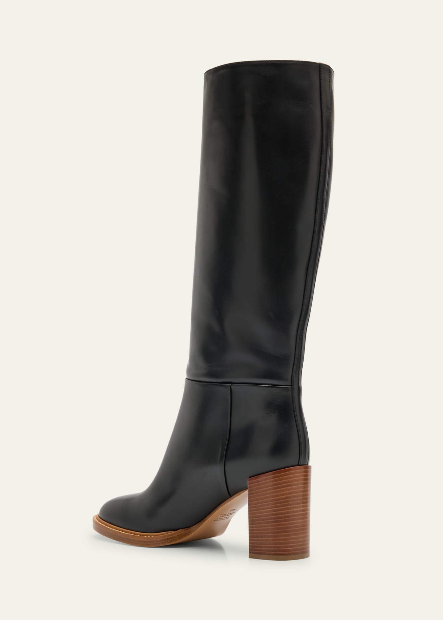 Gabriela Hearst Bocca Calfskin Tall Boots Image 4 of 6