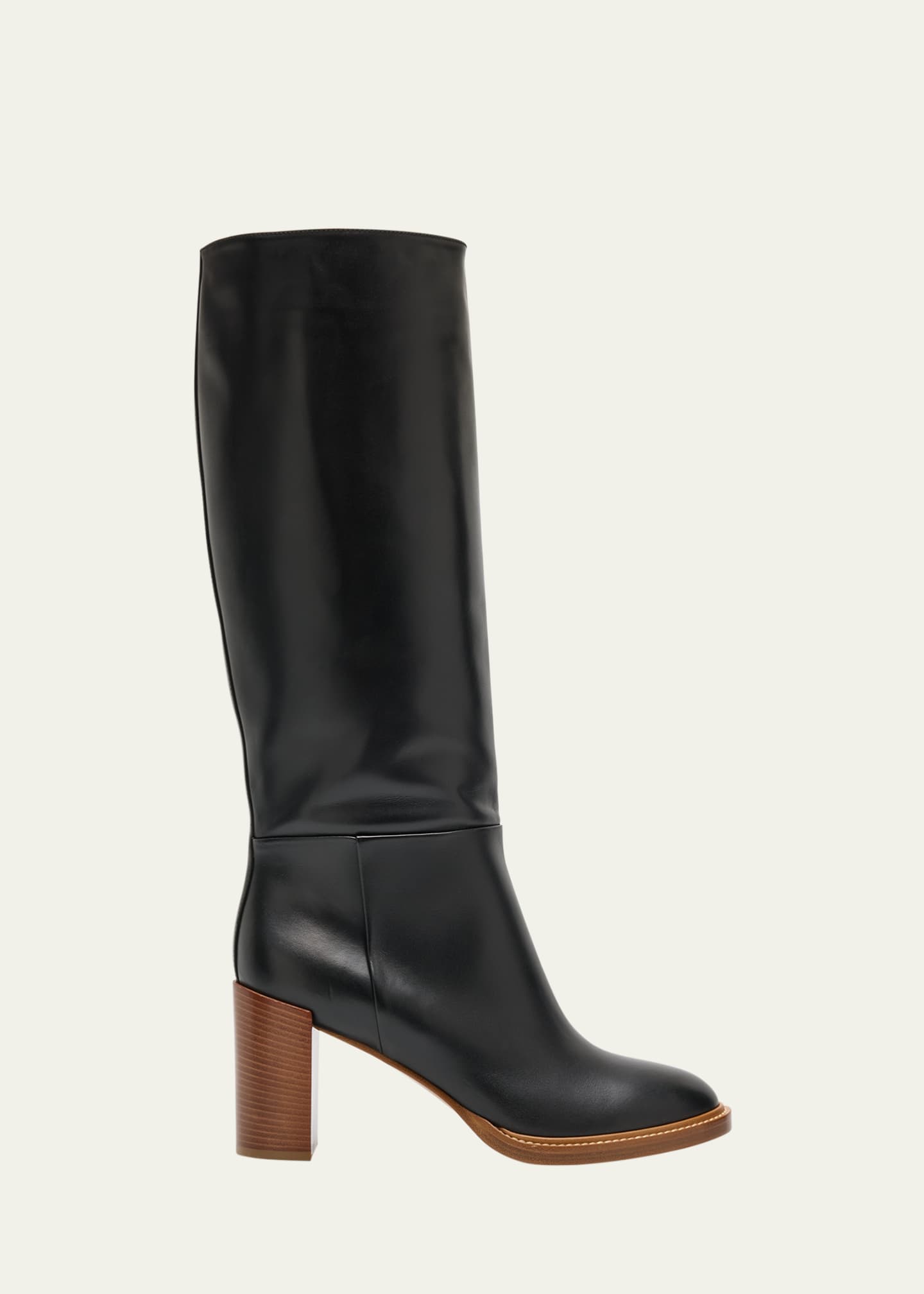 Gabriela Hearst Bocca Calfskin Tall Boots Image 1 of 6