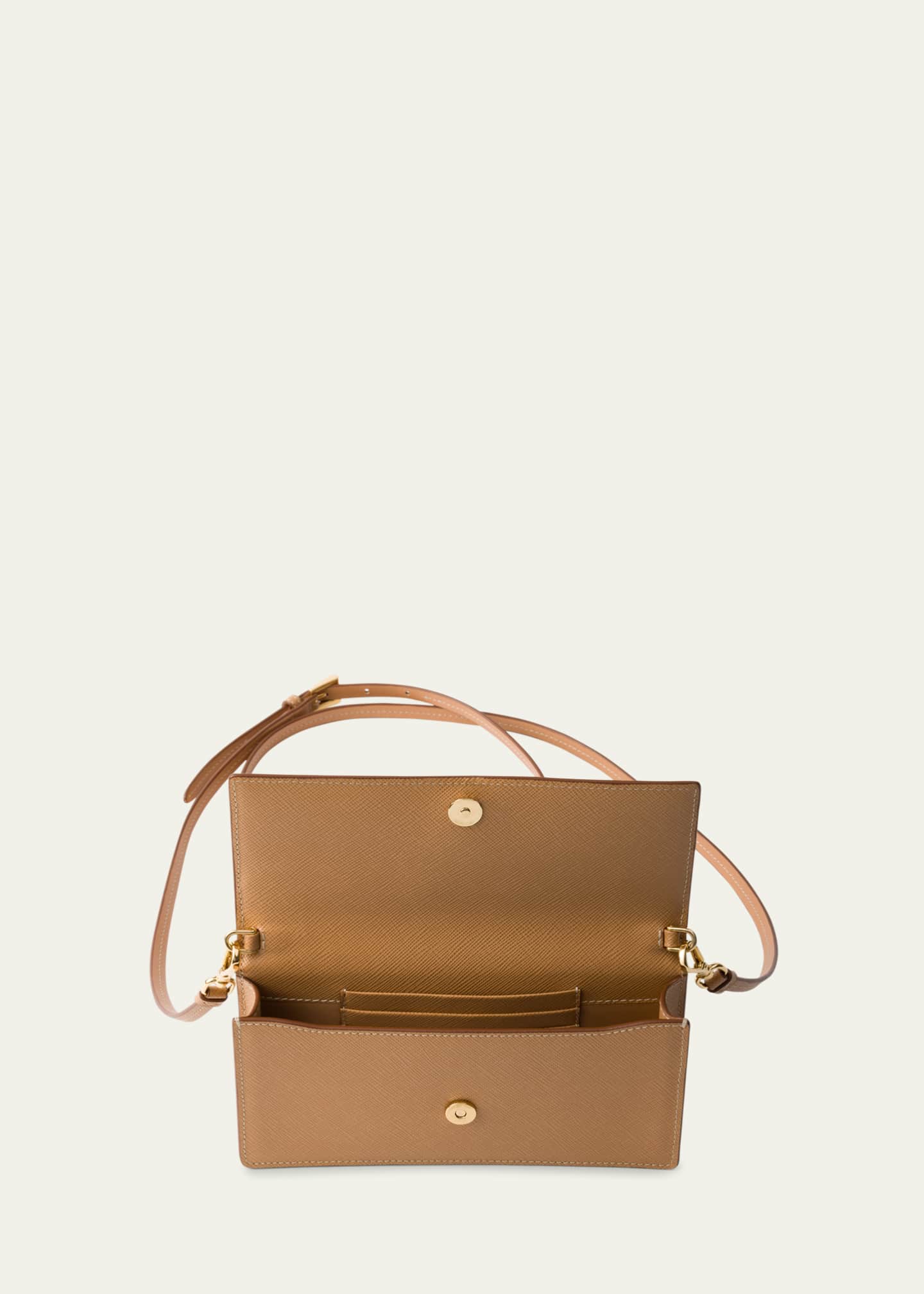 Prada Saffiano Leather Mini Bag Image 3 of 3