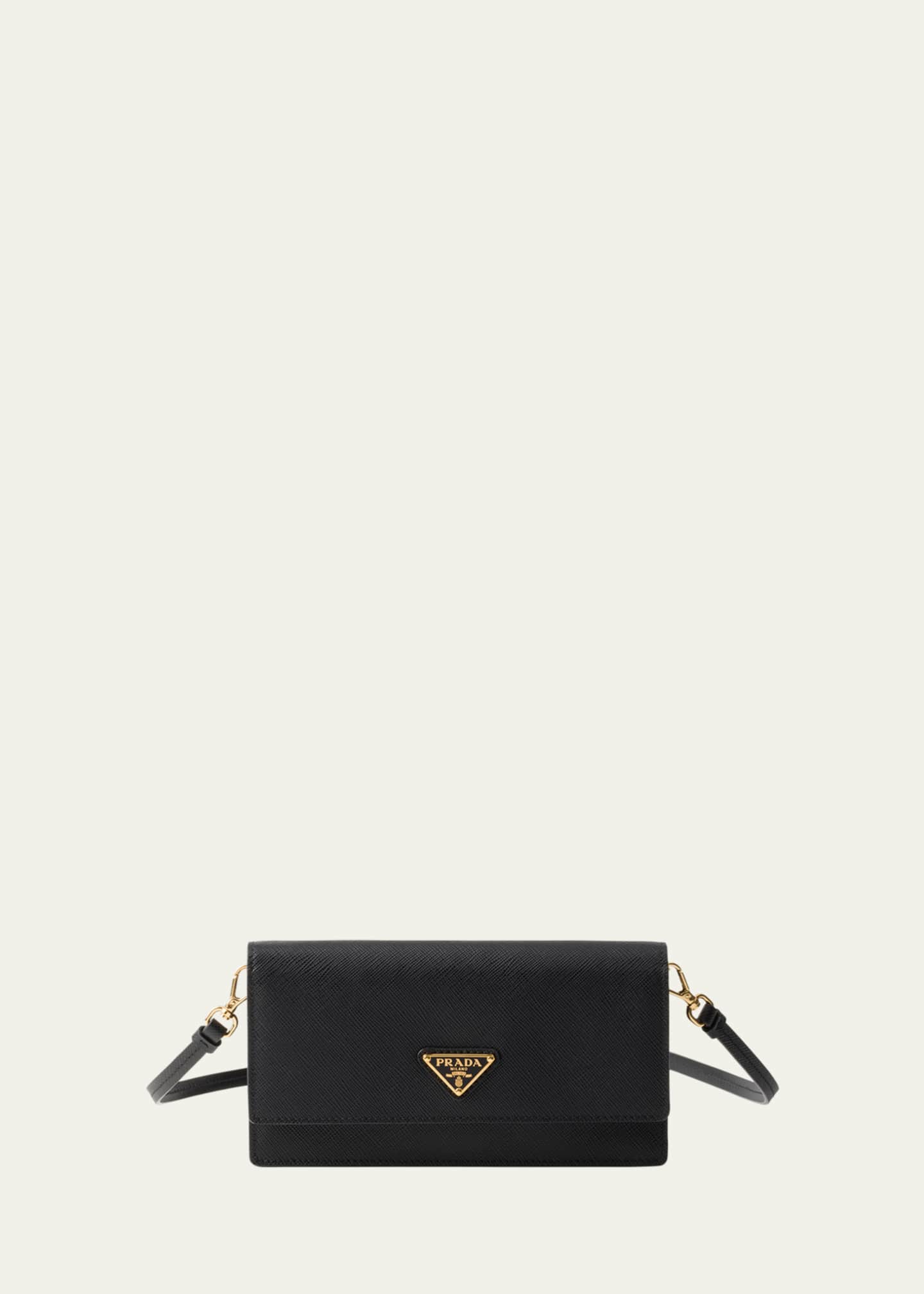 Prada Saffiano Leather Mini Bag Image 1 of 3