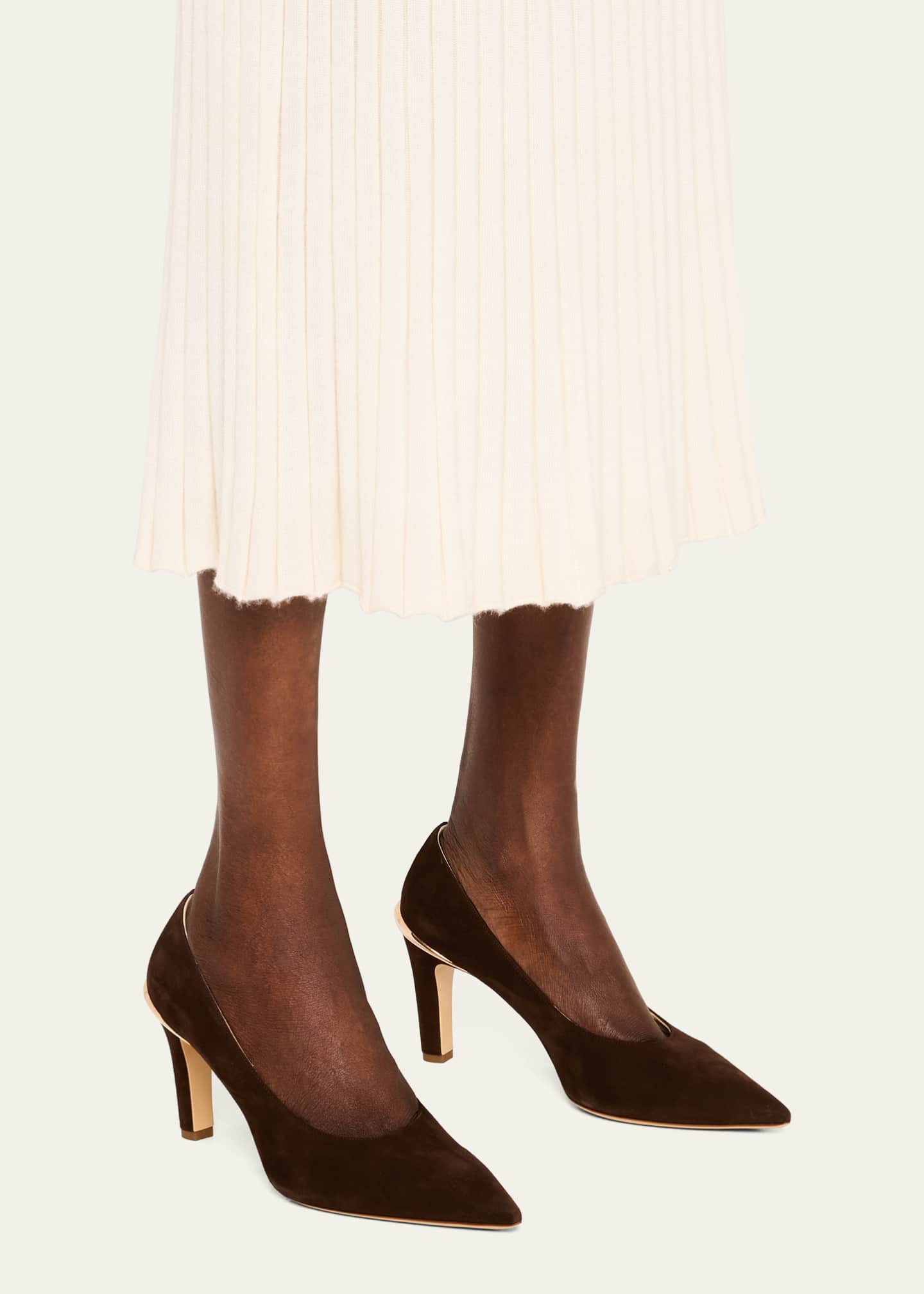 【関税込み】Gabriela Hearst バレエシューズ Rory Flat Shoe in Cognac Suede – Gabriela Hearst