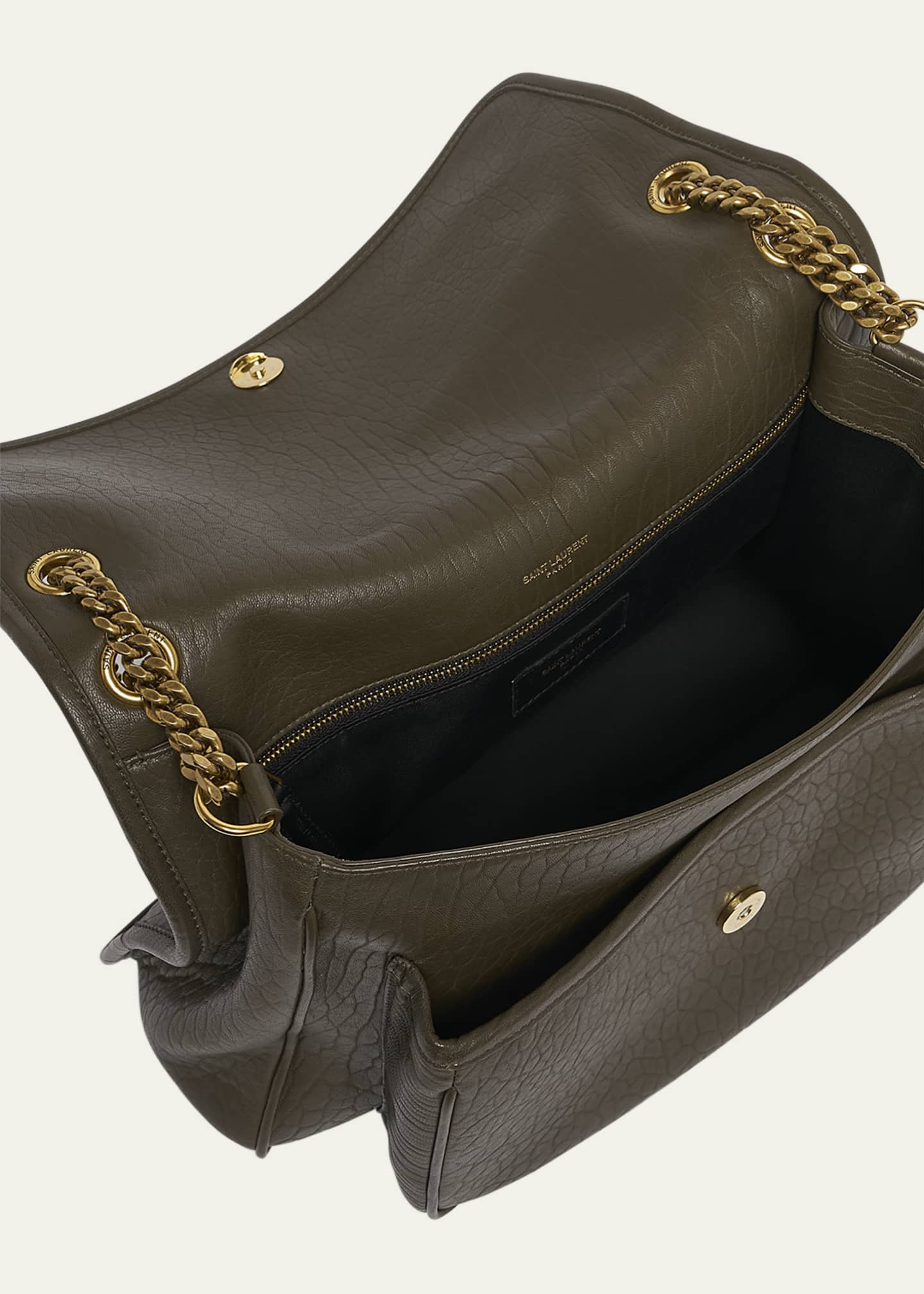 Saint Laurent Niki Large YSL Crossbody Bag in Lambskin Leather Image 4 of 5