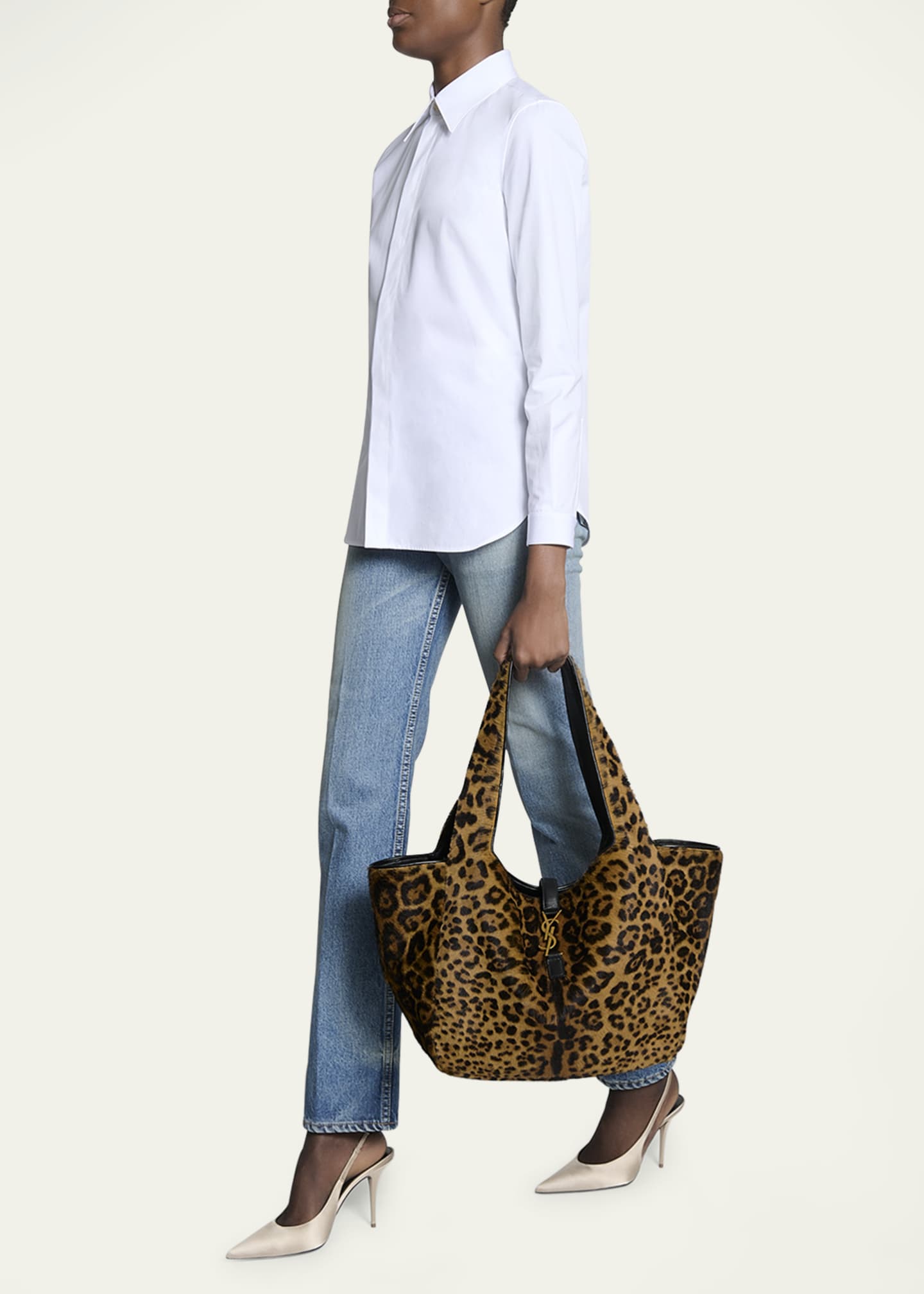 Calf hair leopard bag hotsell