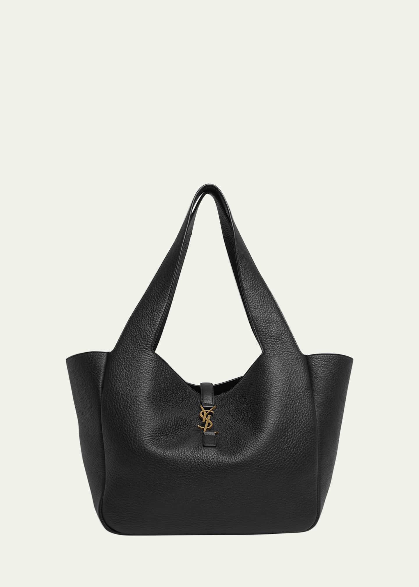 Saint Laurent Bea YSL Tote Bag in Deer Leather - Bergdorf