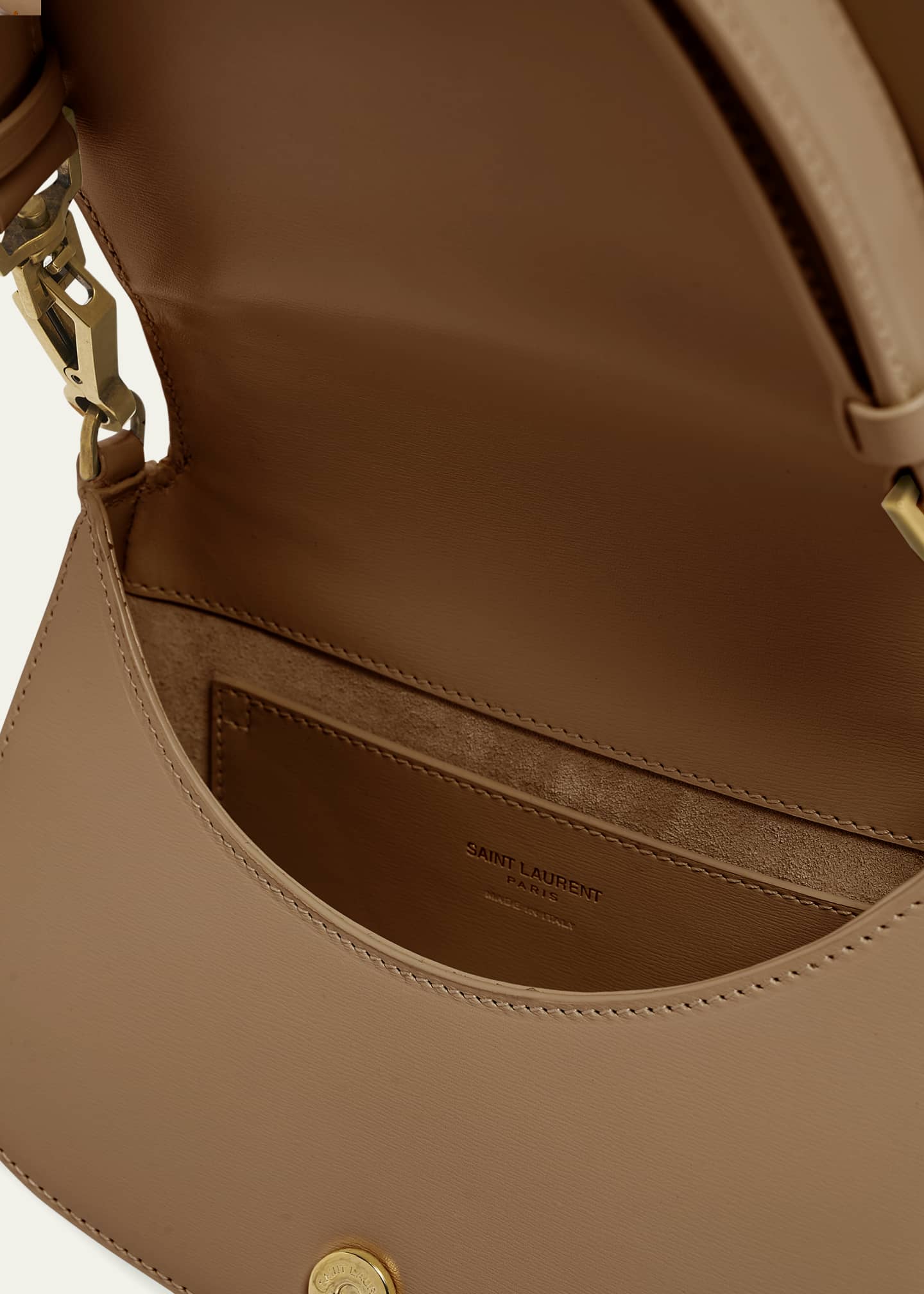 Saint Laurent Voltaire Top-Handle Bag in Smooth Leather Image 4 of 5