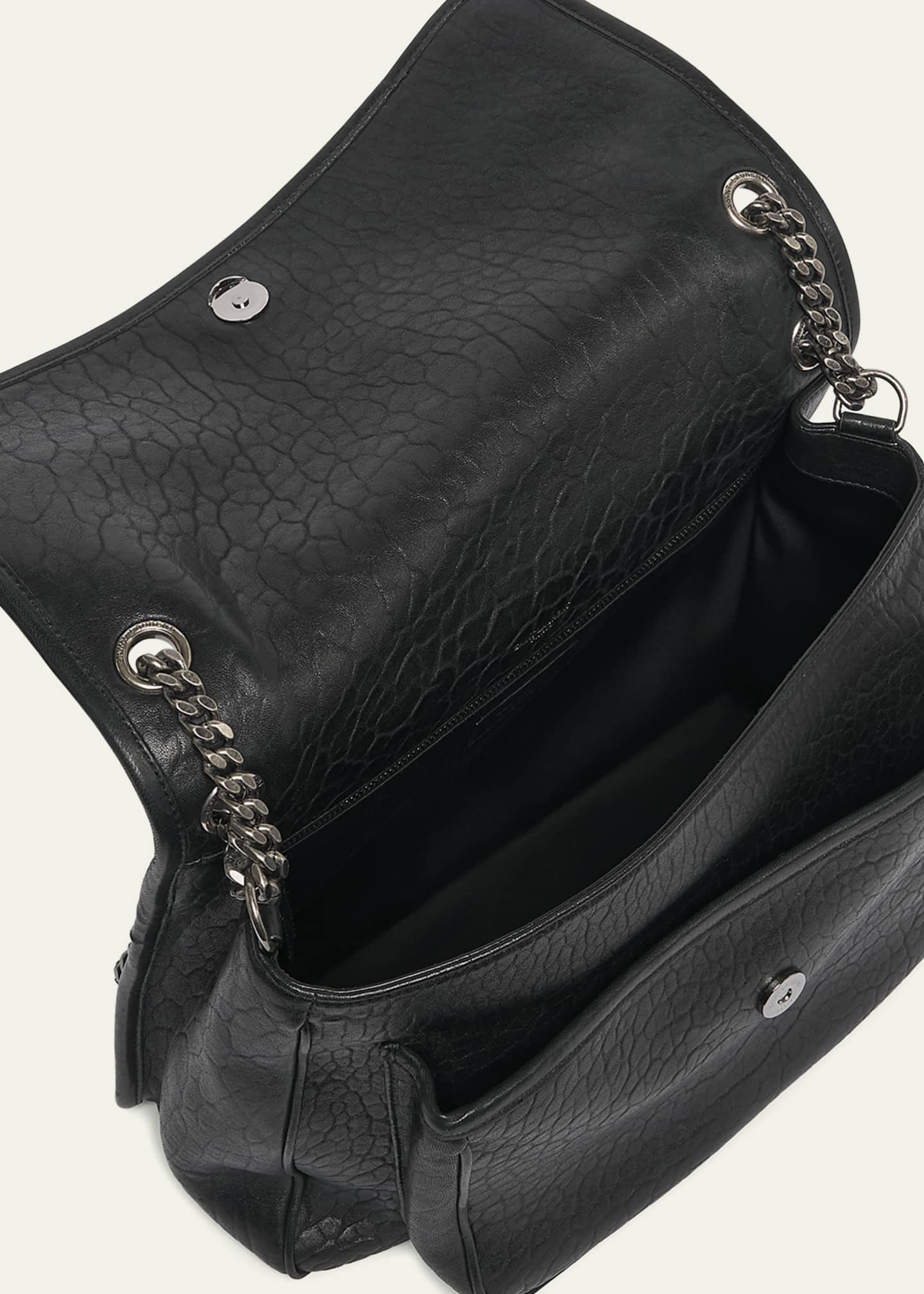 Saint Laurent Niki Large YSL Shoulder Bag in Lambskin Leather Image 4 of 5
