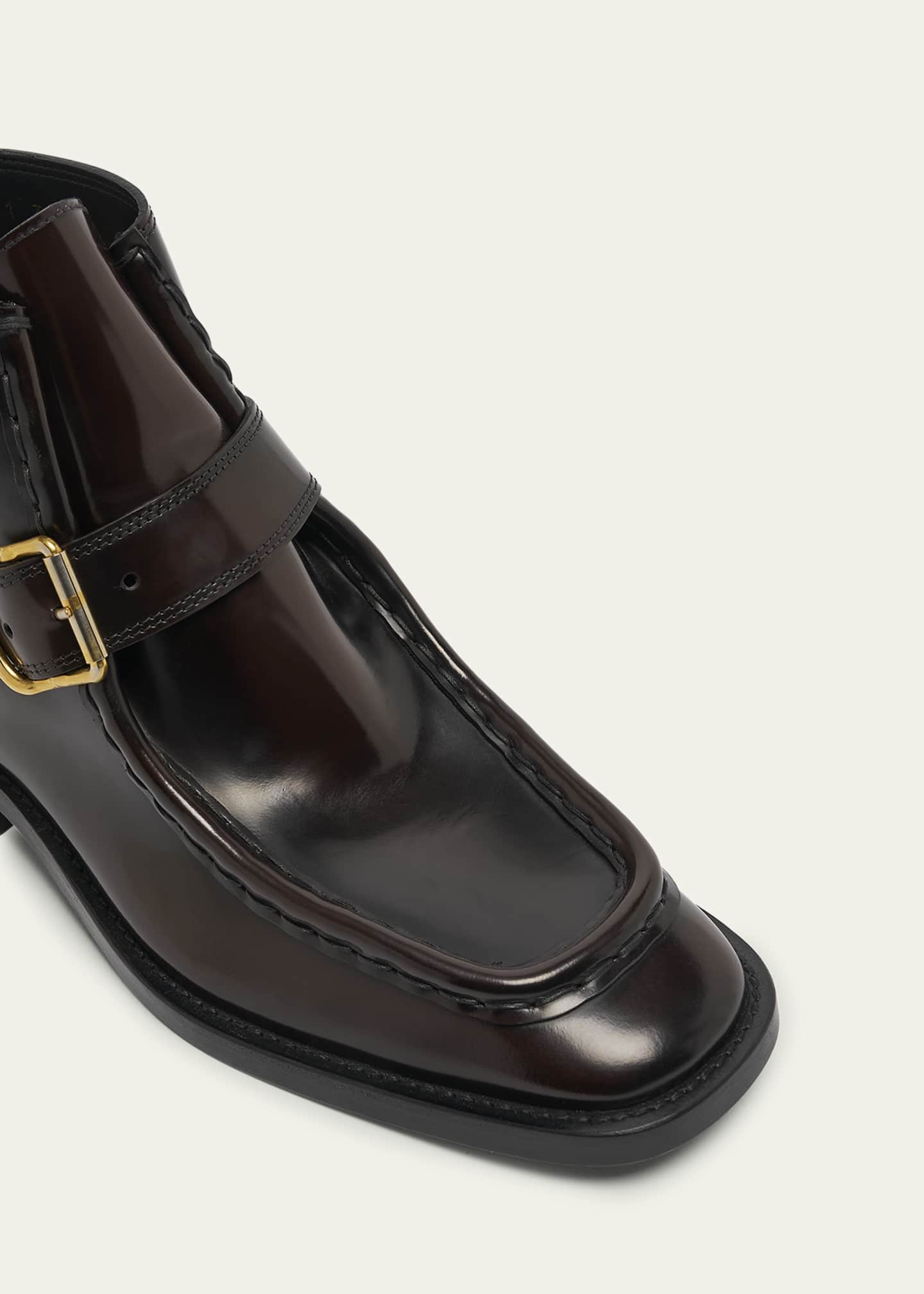 Loafer booties top
