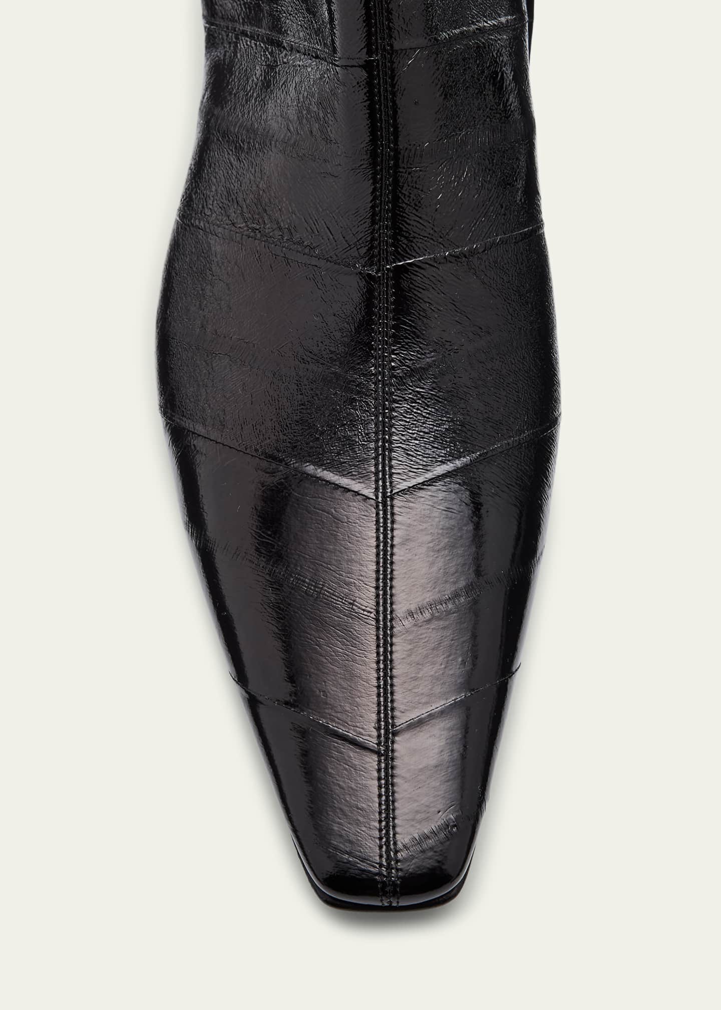 Saint Laurent Men's Paolo 30 Zip Ankle Boots Image 5 of 6