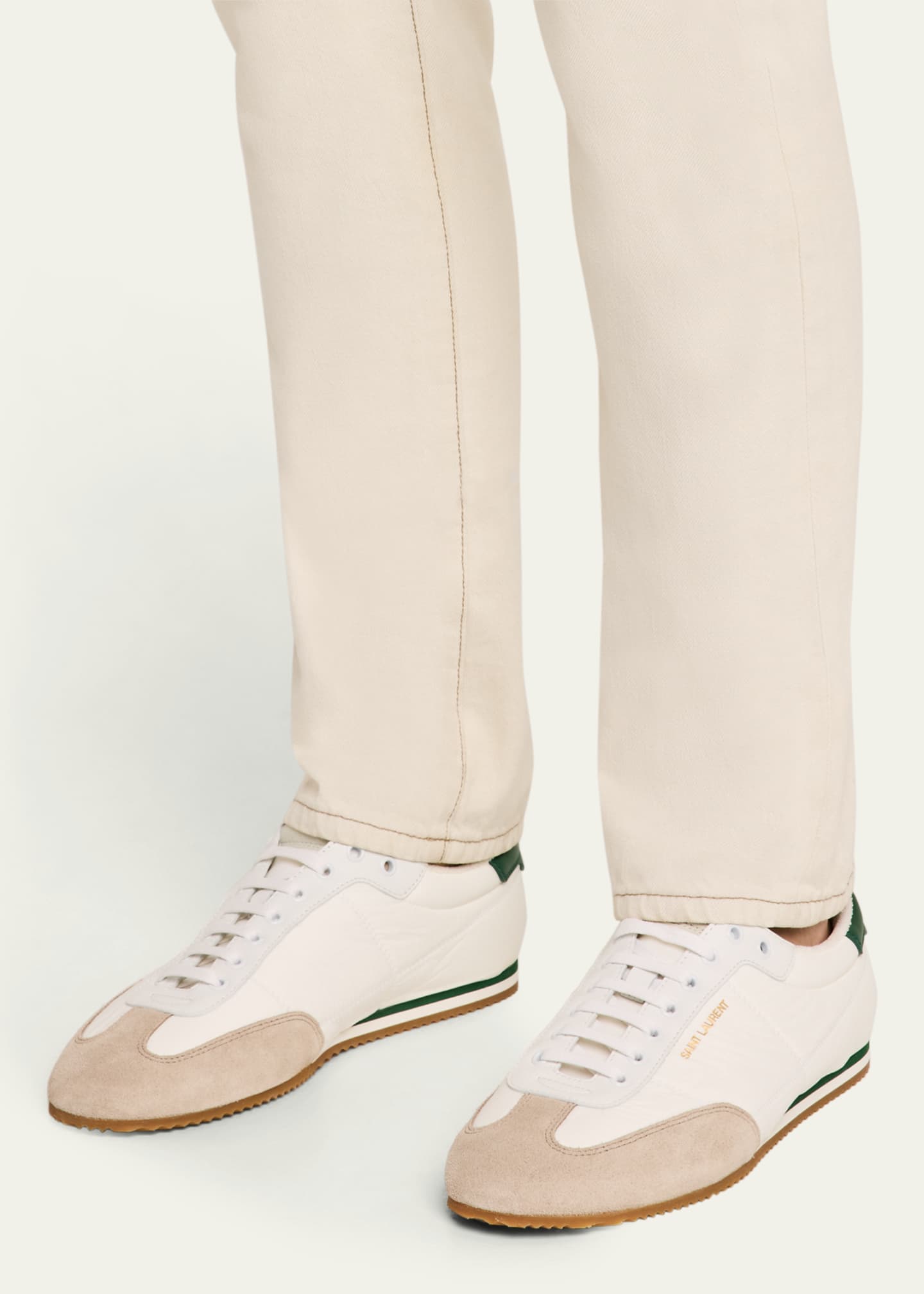 Saint Laurent Men's Aston T-Toe Sneakers Image 2 of 6