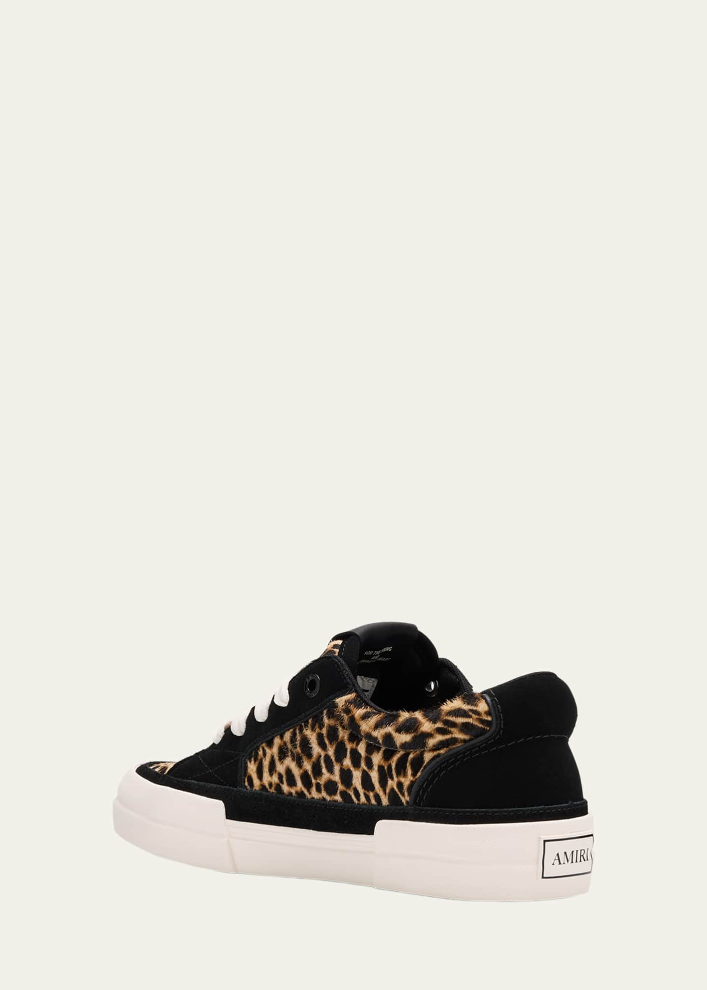 Amiri Men's Leopard Sunset Low-Top Sneakers Image 4 of 6