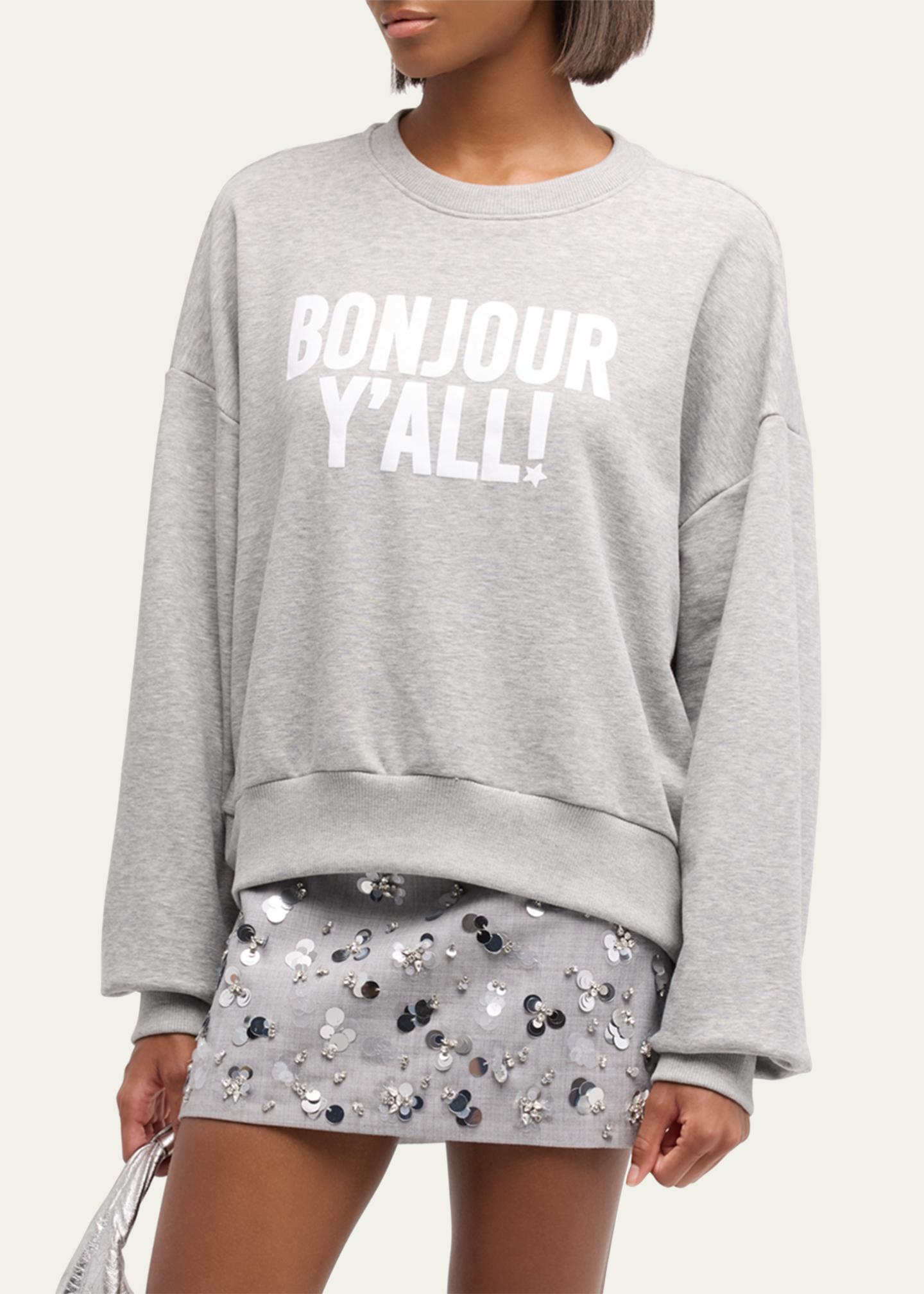 CINQ A SEPT BONJOUR Y'ALL TEE