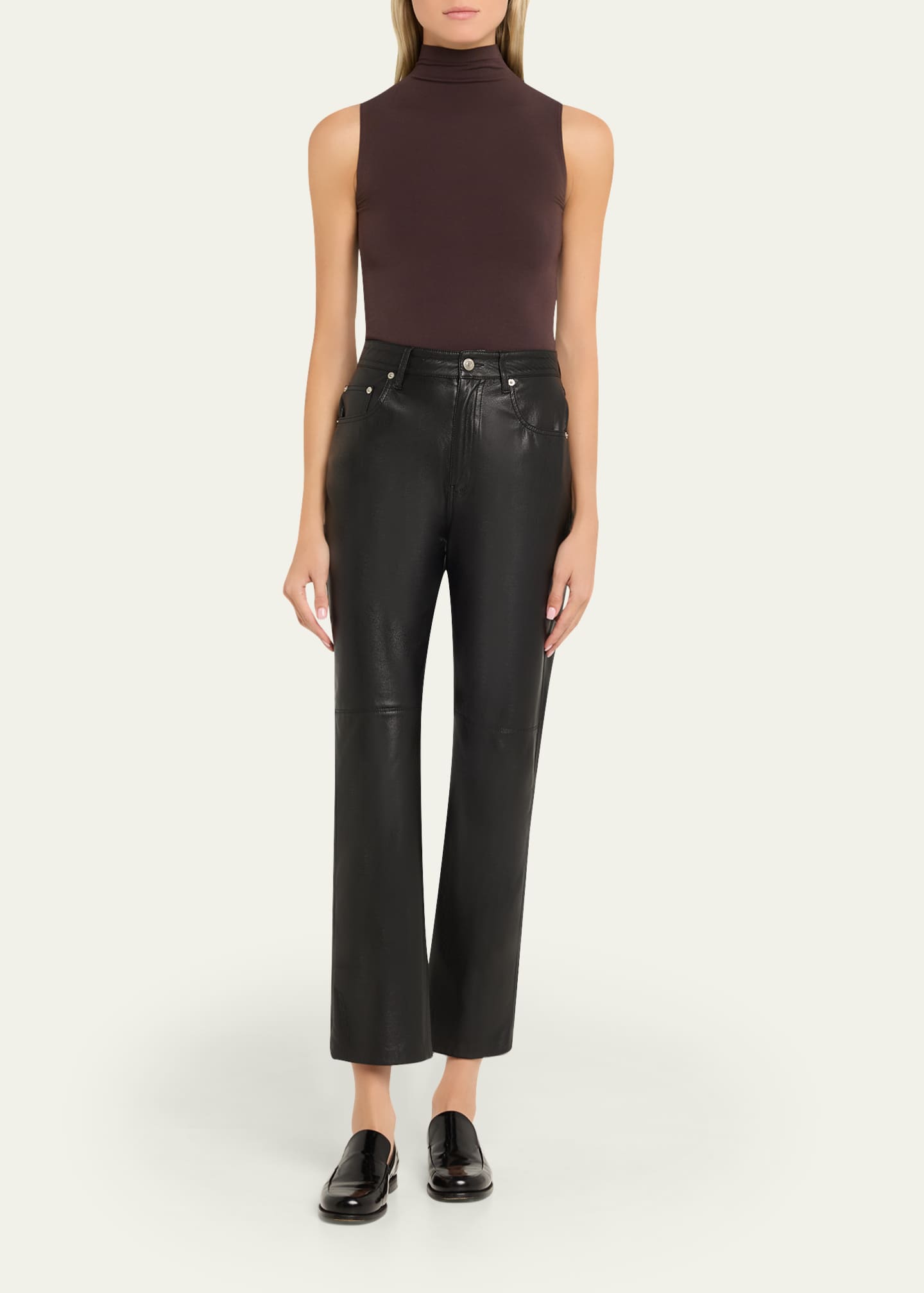 Wolford Sleeveless Mock-Neck String Bodysuit - Bergdorf Goodman